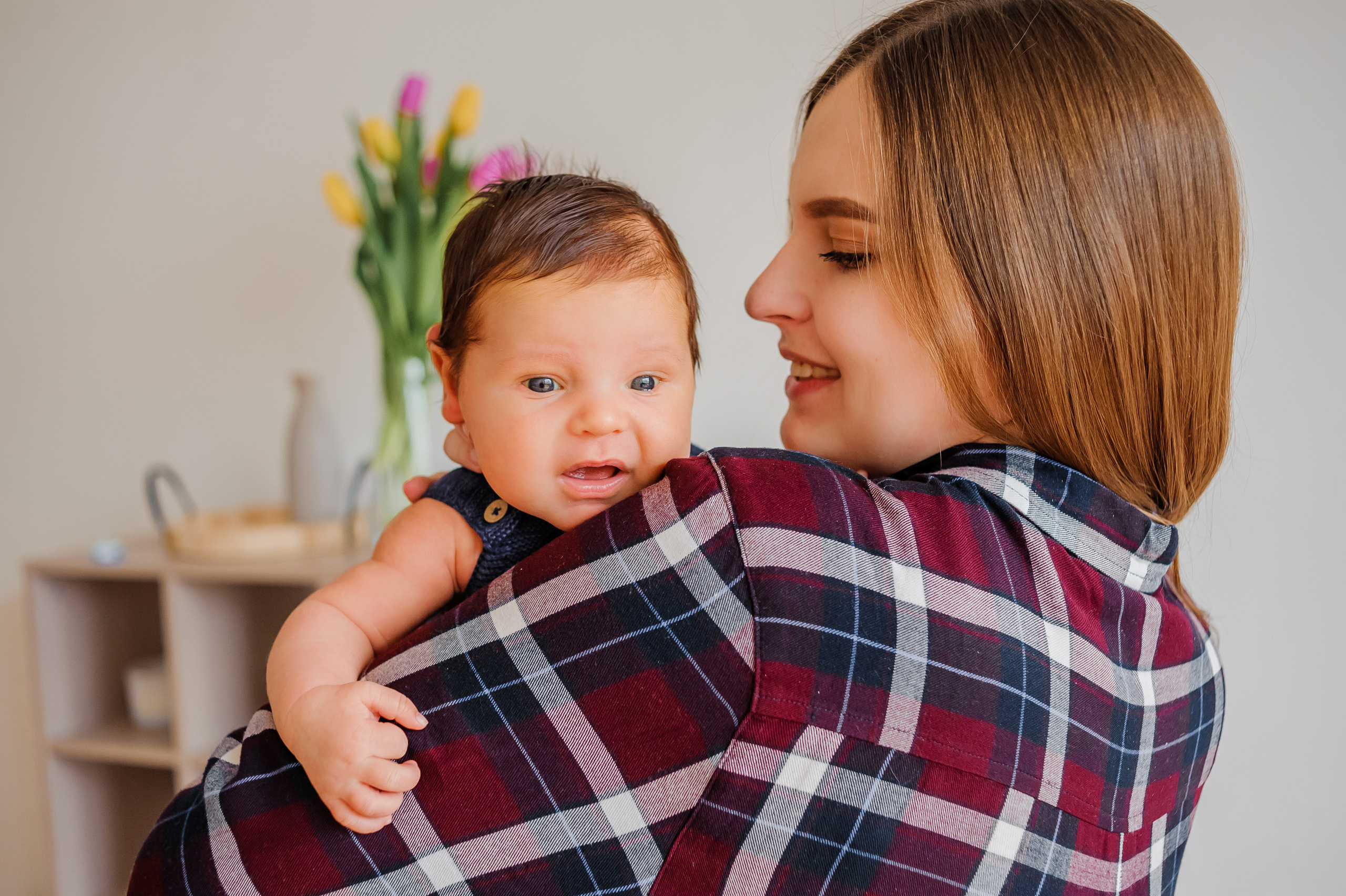 Детский и семейный фотограф в Рязани Валя Лялина. Фотограф новорождённых в Рязани, фотосъемка выписки из роддома, крещен