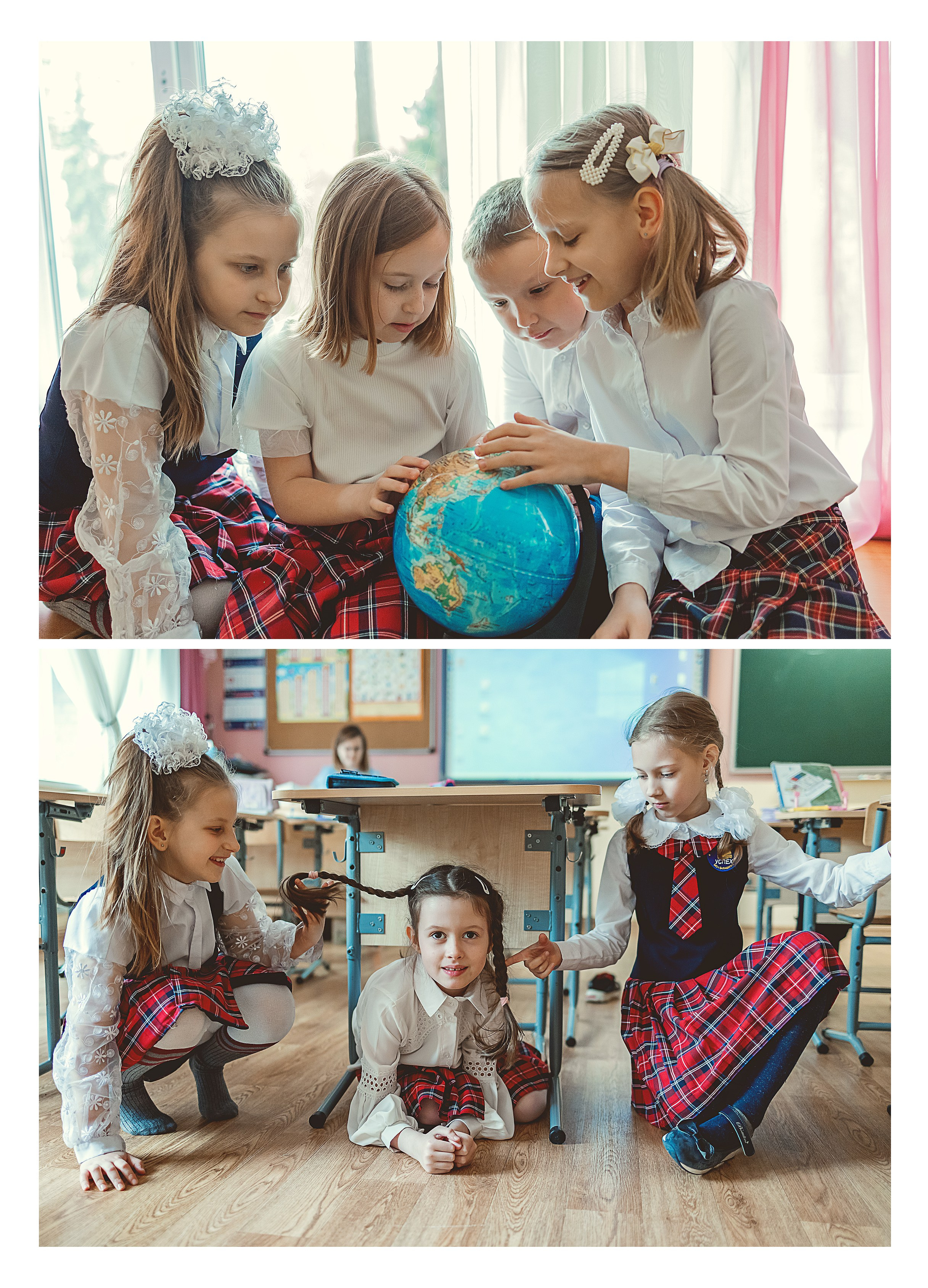 Школа «Успех» 1А. Семейный фотограф и видеограф Попова Юлия