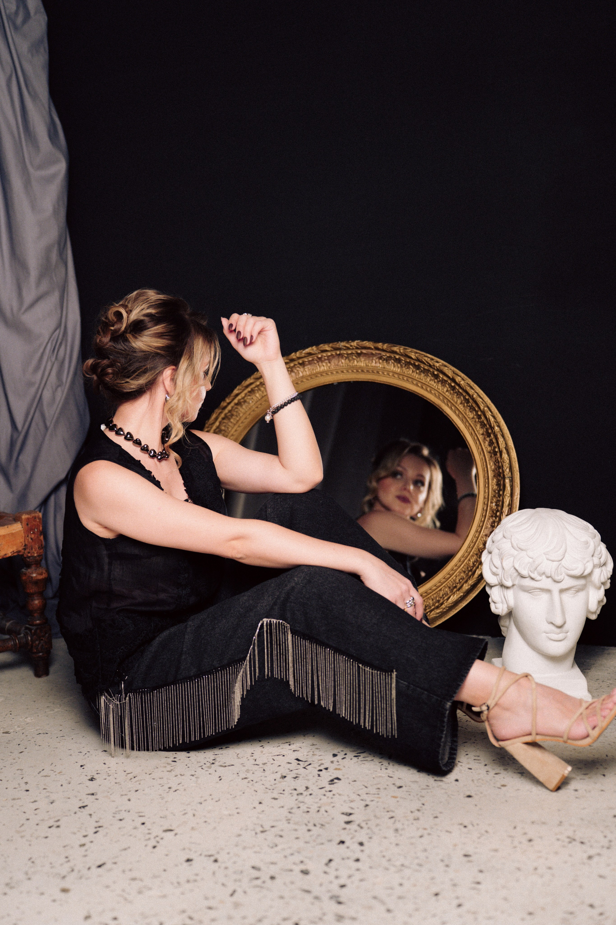 НОВОГОДНЯЯ ФОТОСЕСИИЯ В СТУДИИ ДЛЯ ДЕВУШКИ И ПРОГУЛКА ПО ЧЕРНЫШЕВСКОЙ. Профессиональный фотограф, Санкт-Петербург — Виктория Богомолова