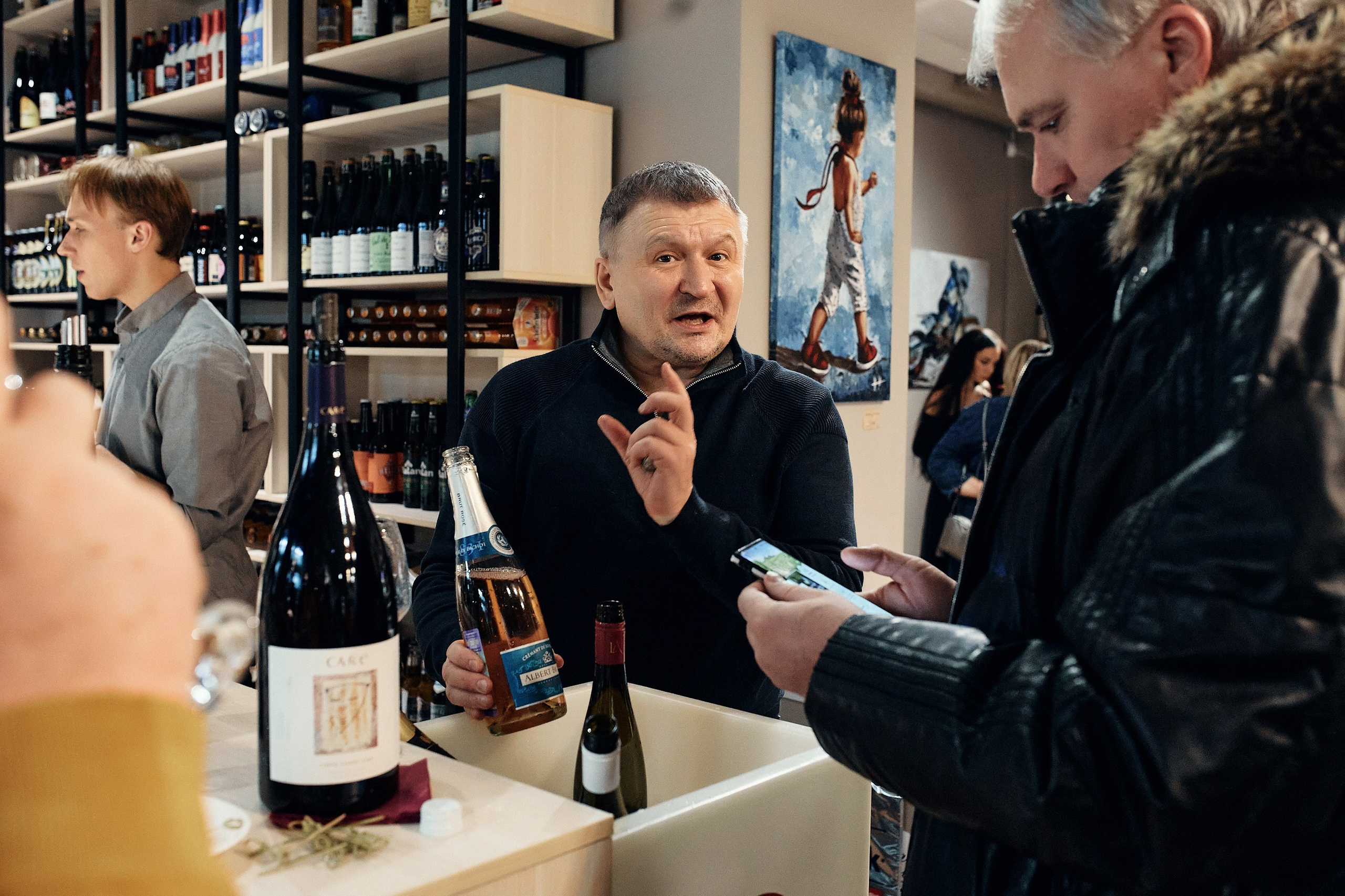 Юбилей магазина О’Вино. Семейный и репортажной фотограф в Красноярске и Москве Виктор Бабинцев