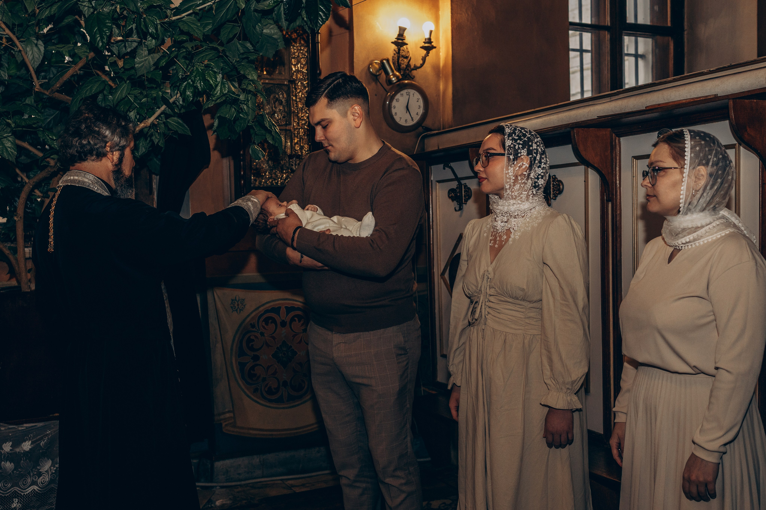 Крещение в Храме Воскресения Словущего в Даниловской Слободе. Главная