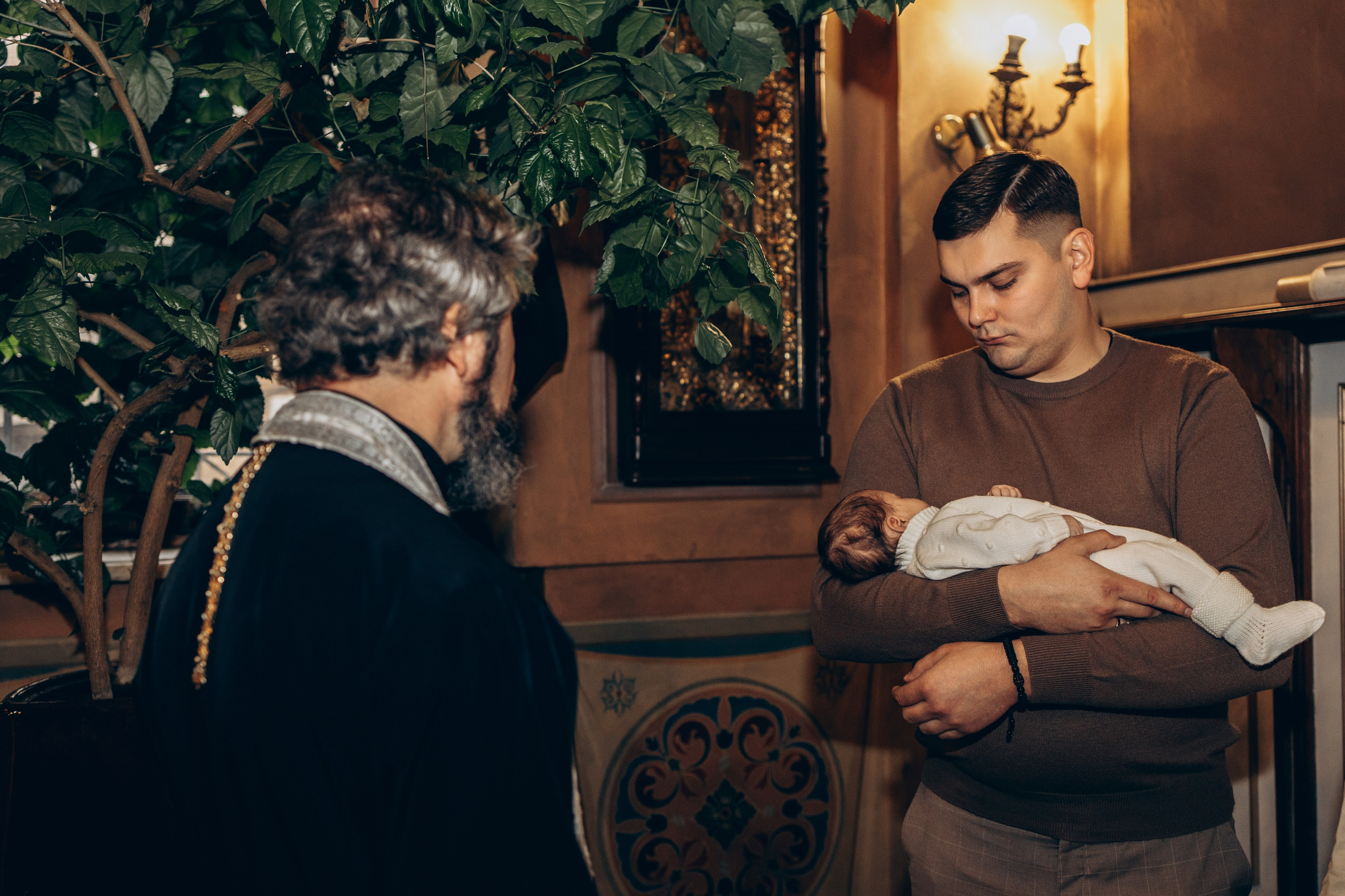 Крещение в Храме Воскресения Словущего в Даниловской Слободе. Главная