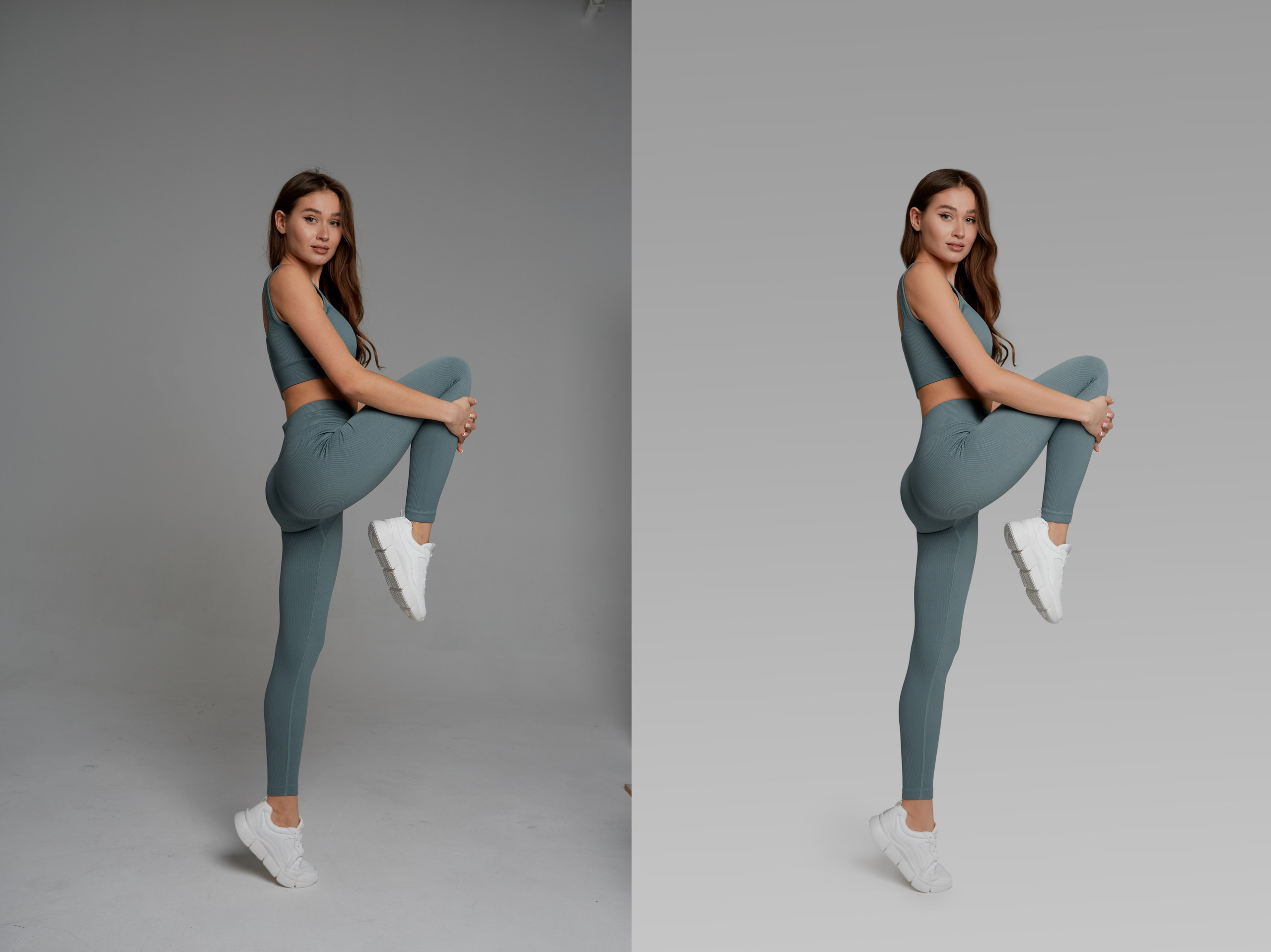 Для рекламы спортивной одежды и питания