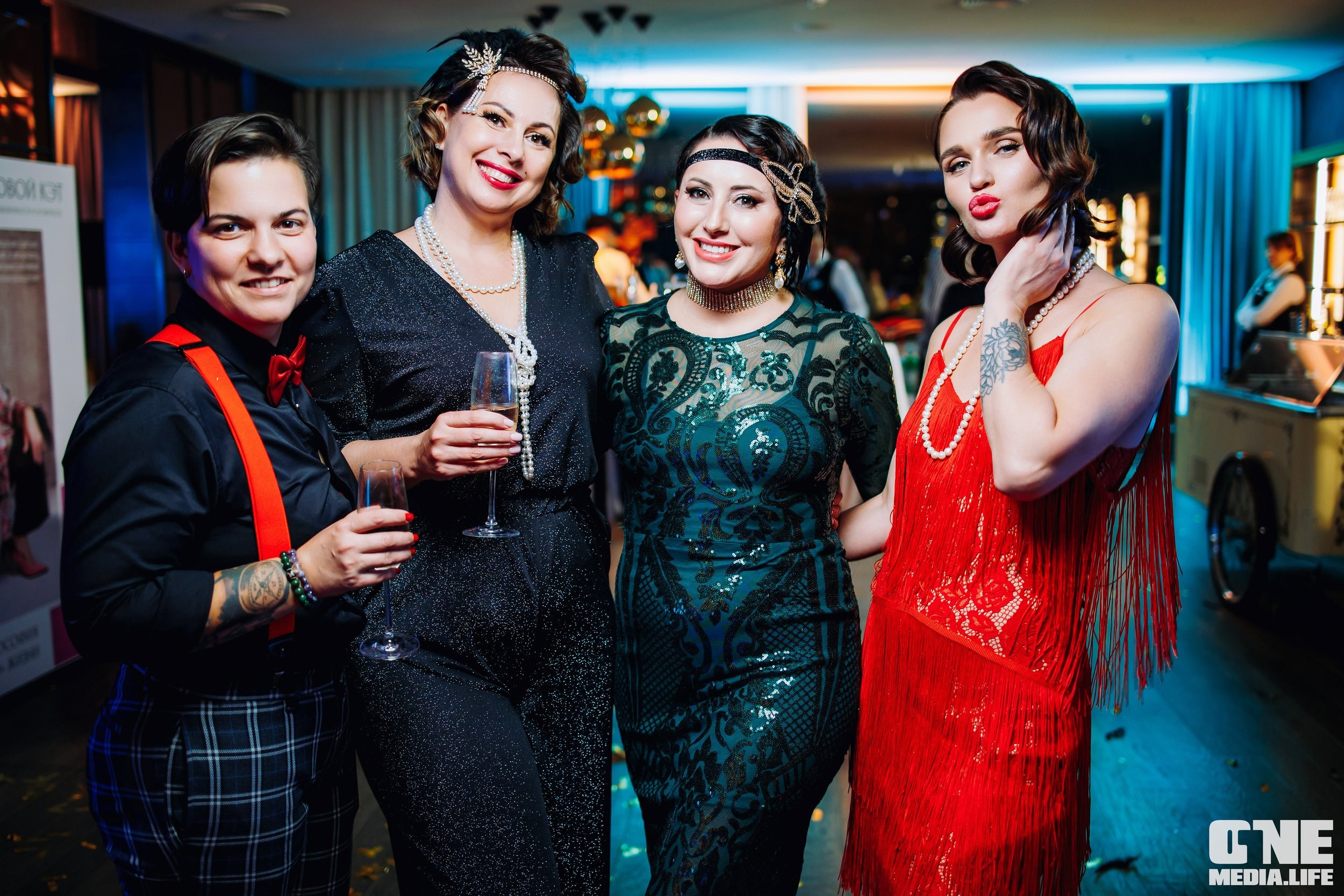 Вечеринка в стиле GATSBY. One Media Life: фоторепортажи, фотоотчеты с мероприятий и заведений