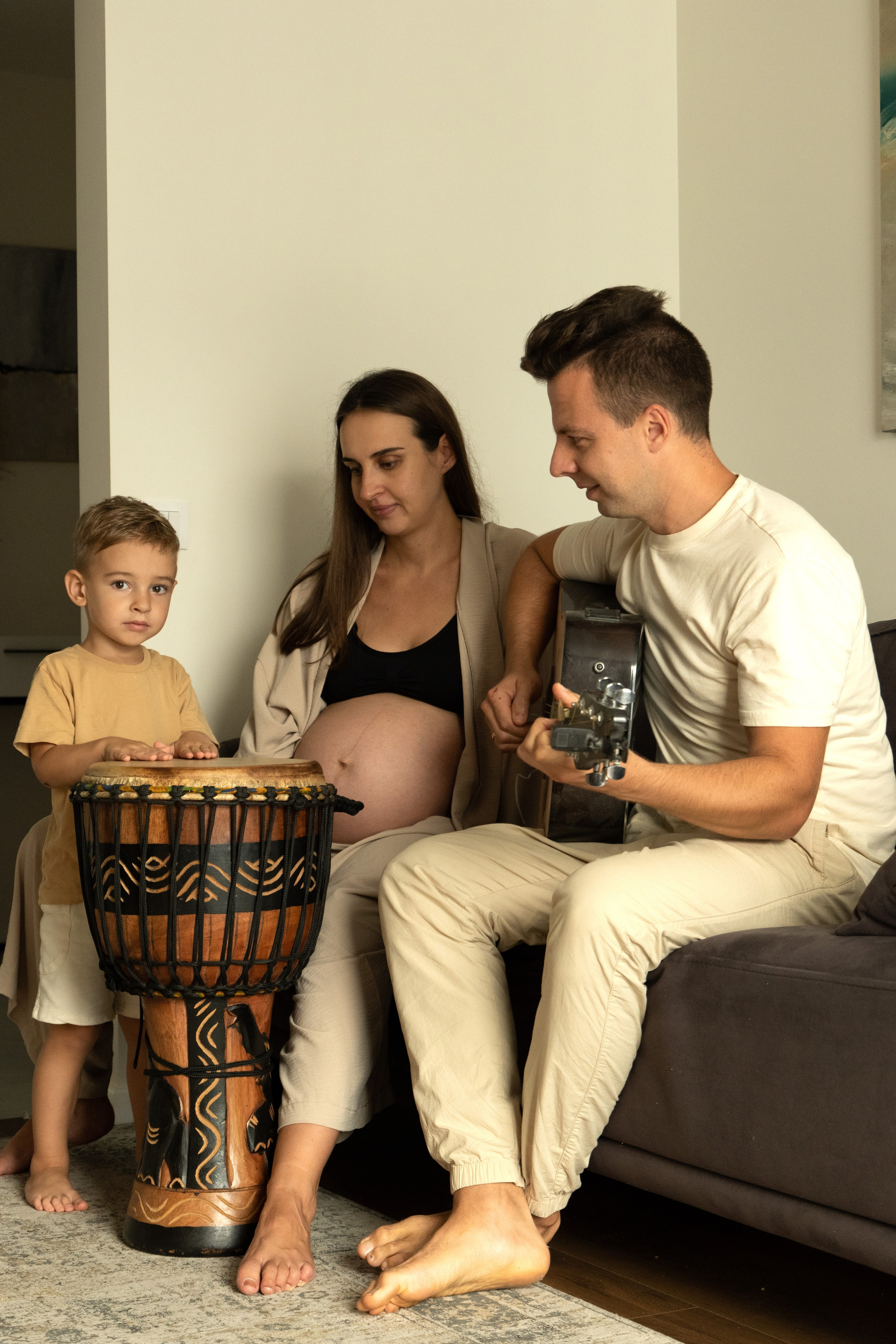 Домашняя фотосессия «В ожидании». Фотограф видеограф Ольга Василевская