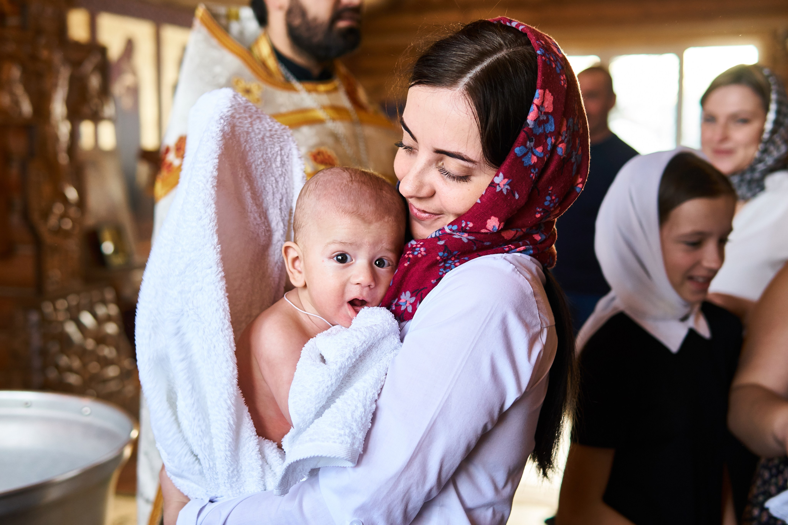 Таинство крещения. Станислав Полупанов — Фотосессия Томск
