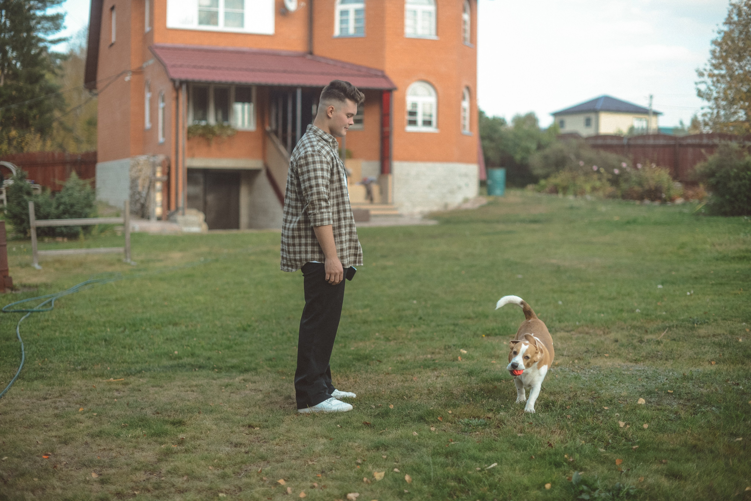 Одним осенним днем. Семейный и детский фотограф в Москве Князева Диана
