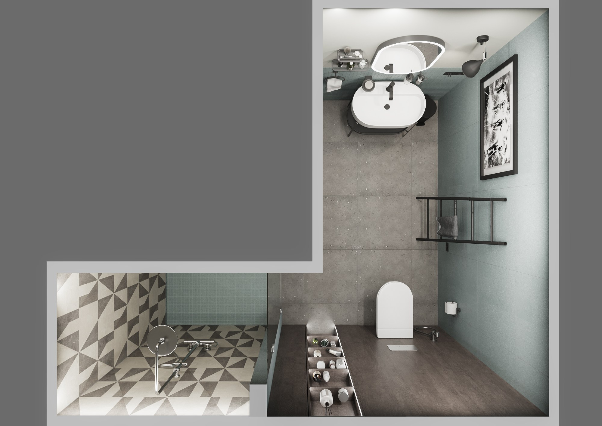 Park Residences. Дизайн Марина Павлюченкова. 3D визуализатор интерьеров Ксения Жарко