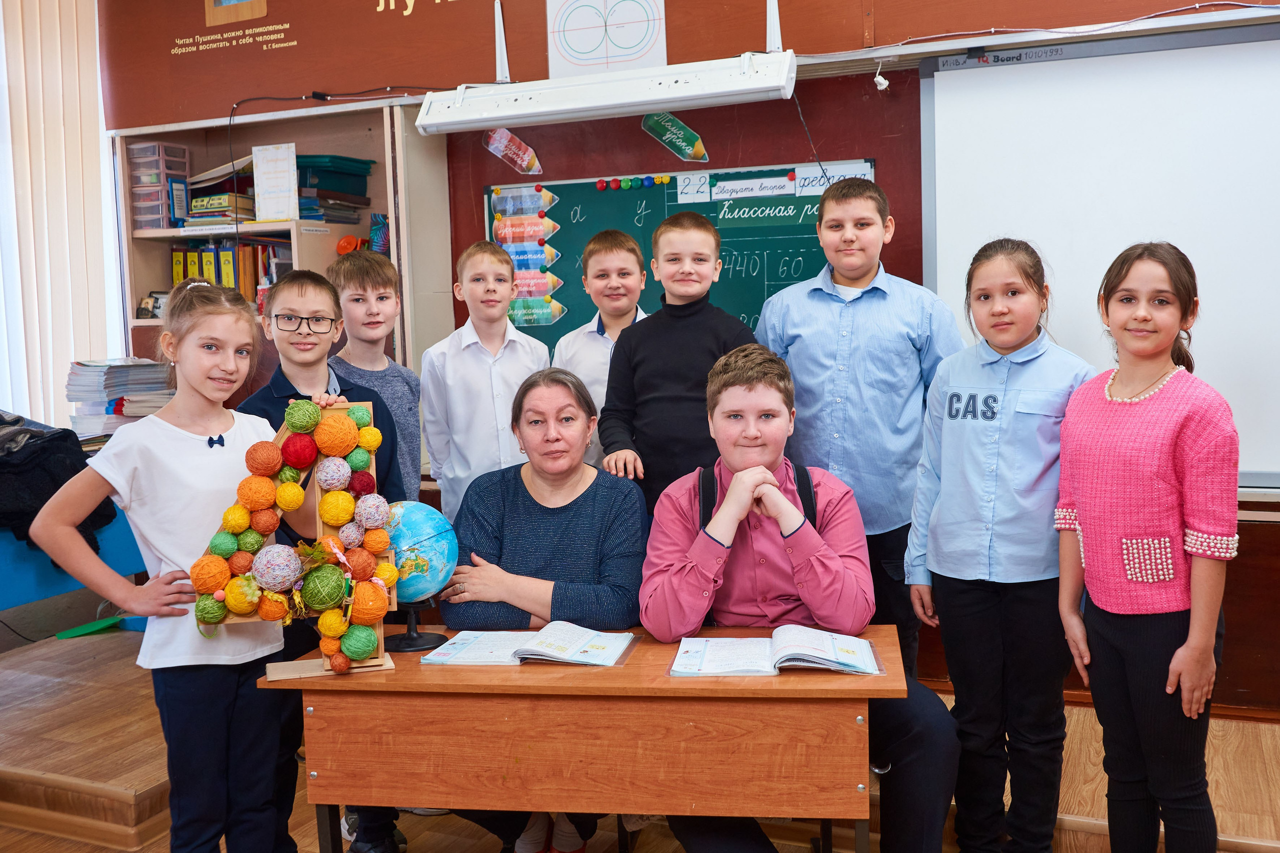 Съёмка в школе. 4 класс. Childrenfoto.ru