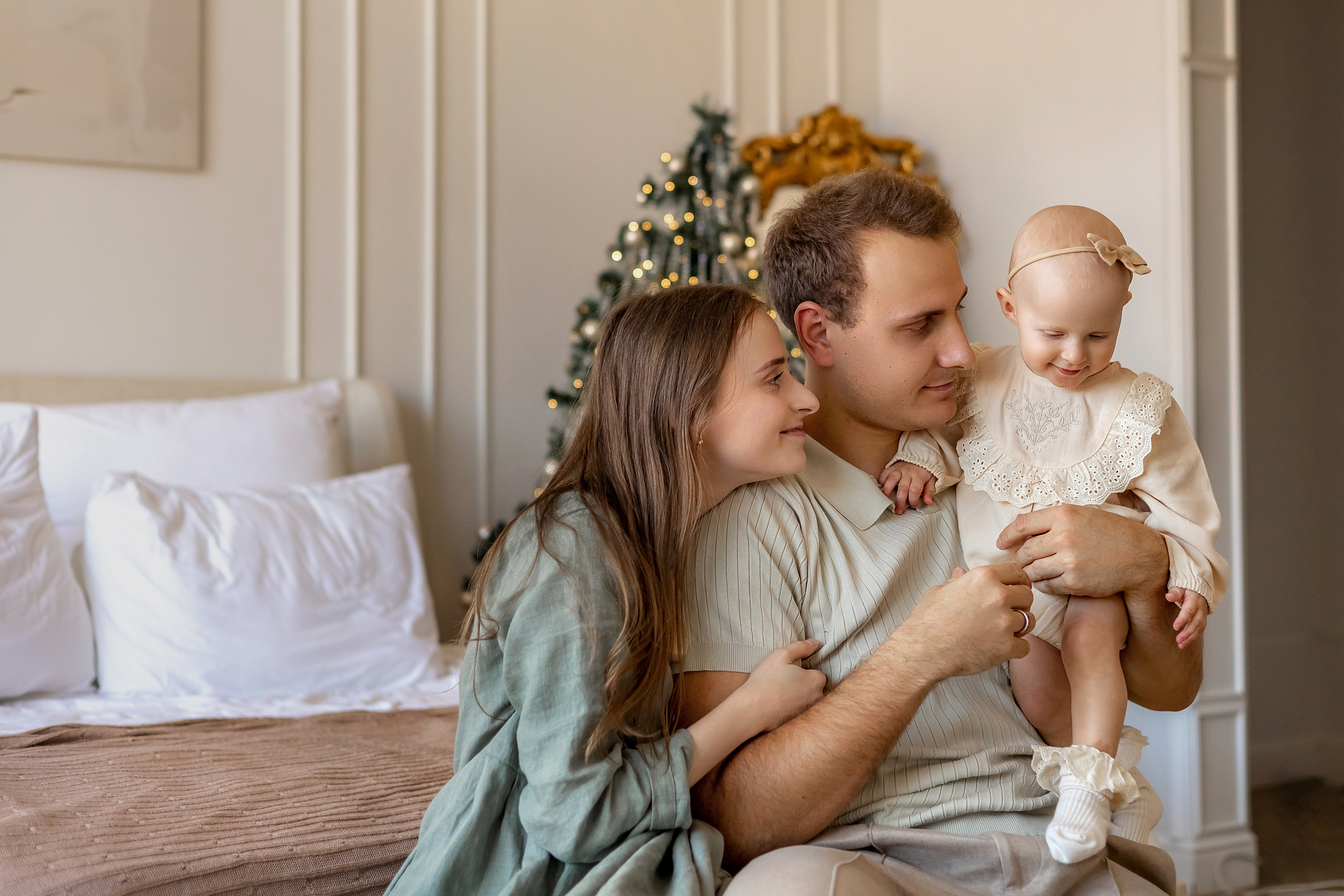 Новогодние студии. Семейный и детский фотограф в Москве Анна Чертополох