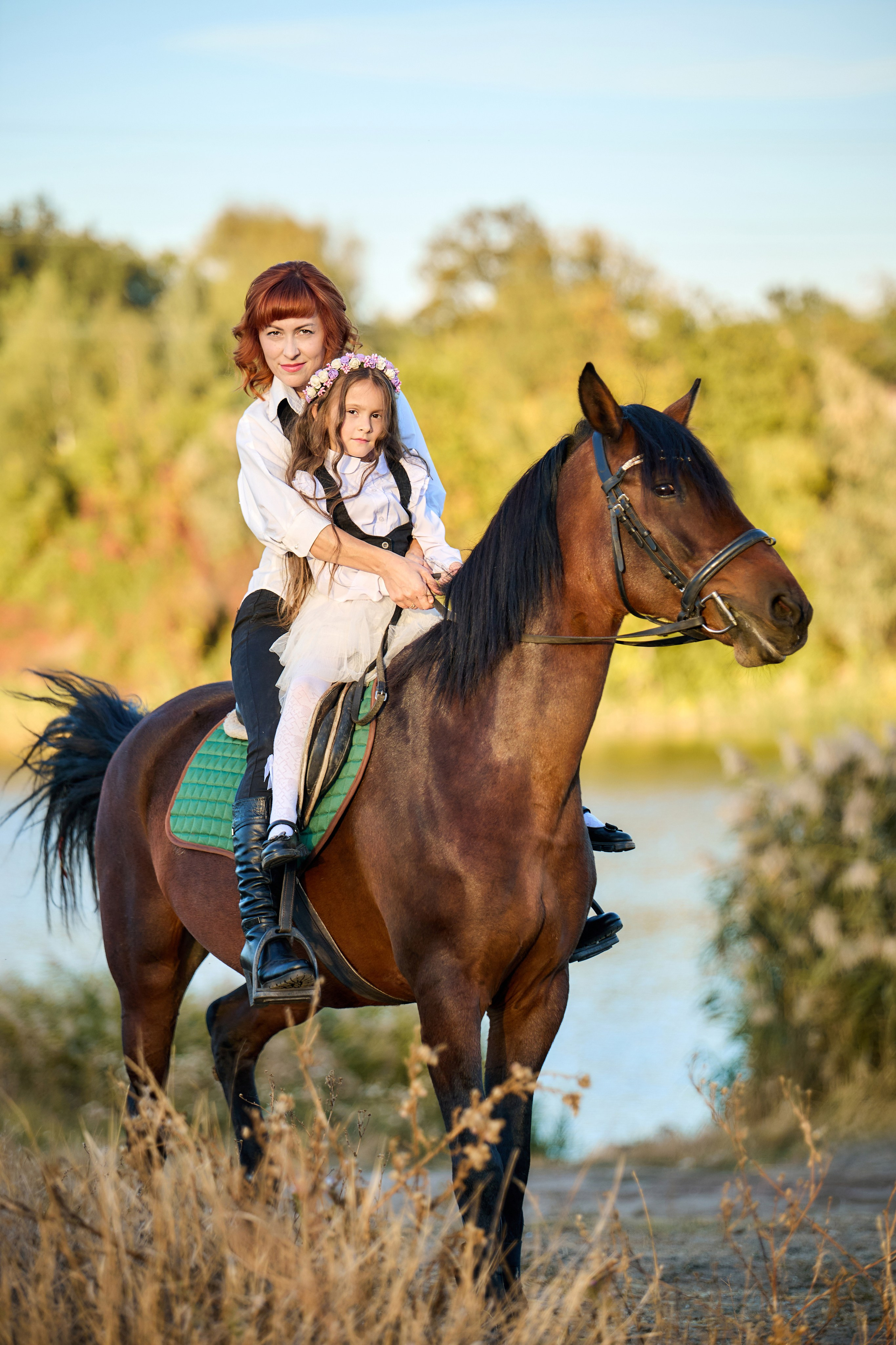С ЛОШАДКОЙ. Фотограф Татаринов Андрей (Донецк / Макеевка)