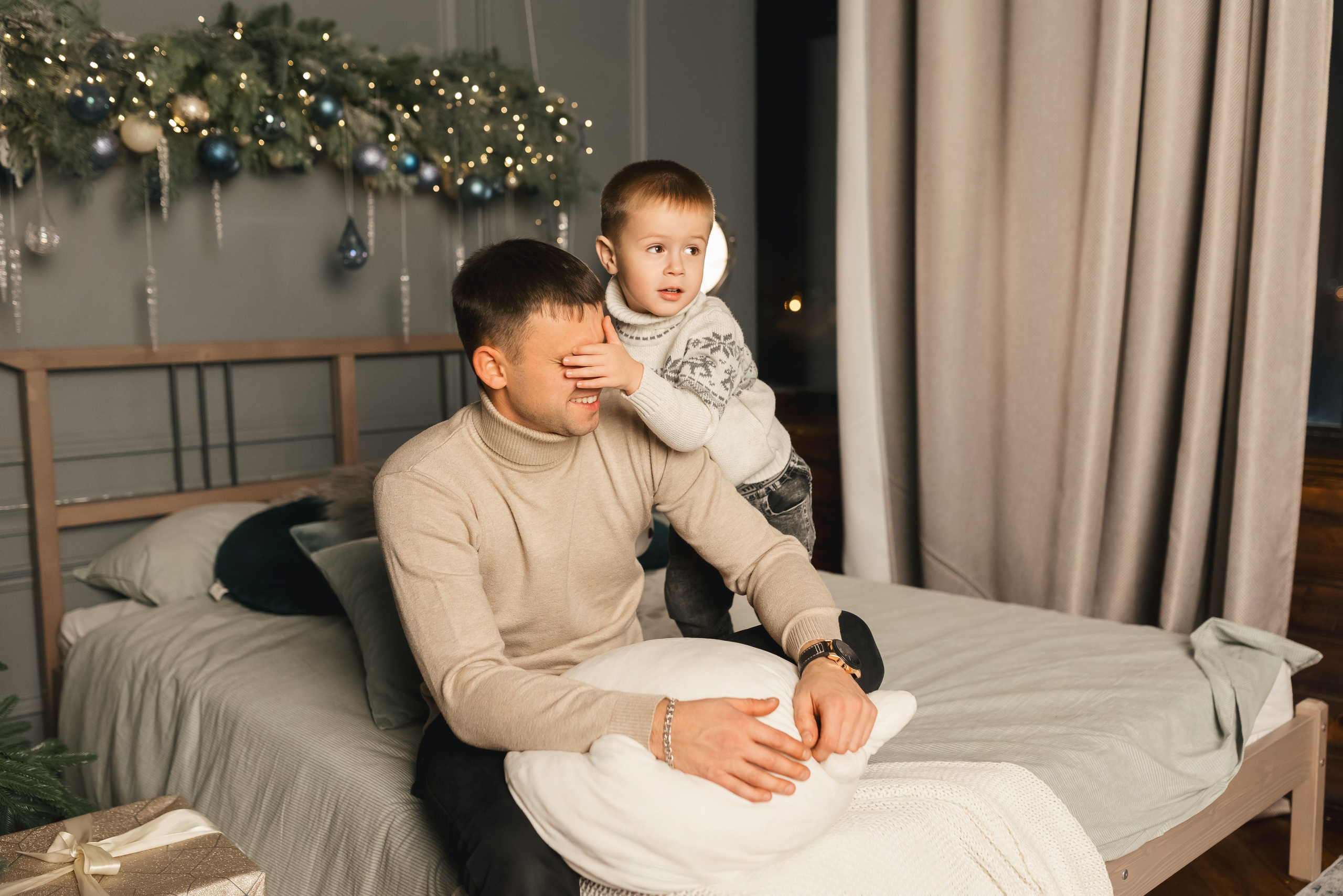 Семейная новогодняя фотосессия в Хабаровске. Свадебный фотограф в Хабаровске