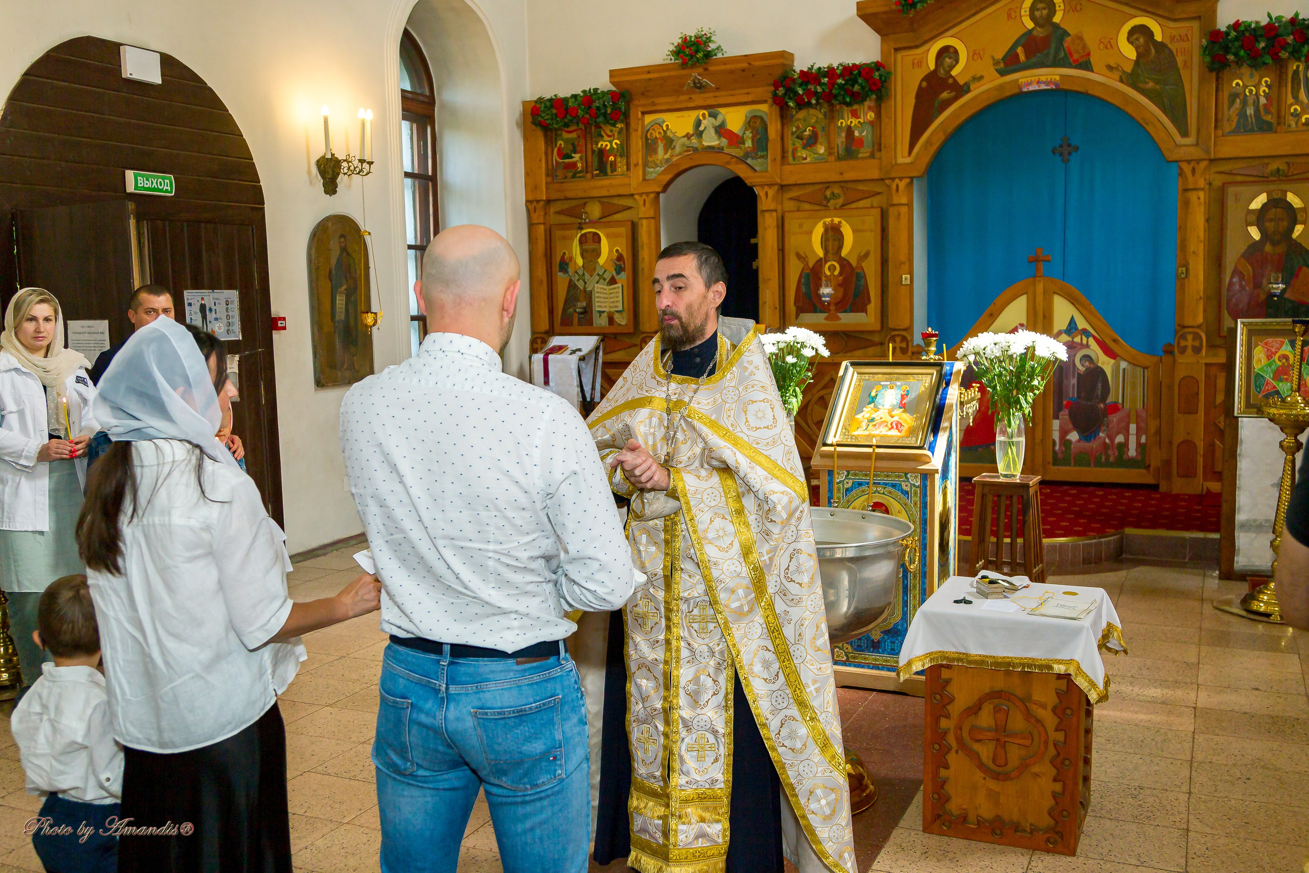 Крещение в д. Еганово (август 2024). Репортажная съемка в Москве и области. Анималистика