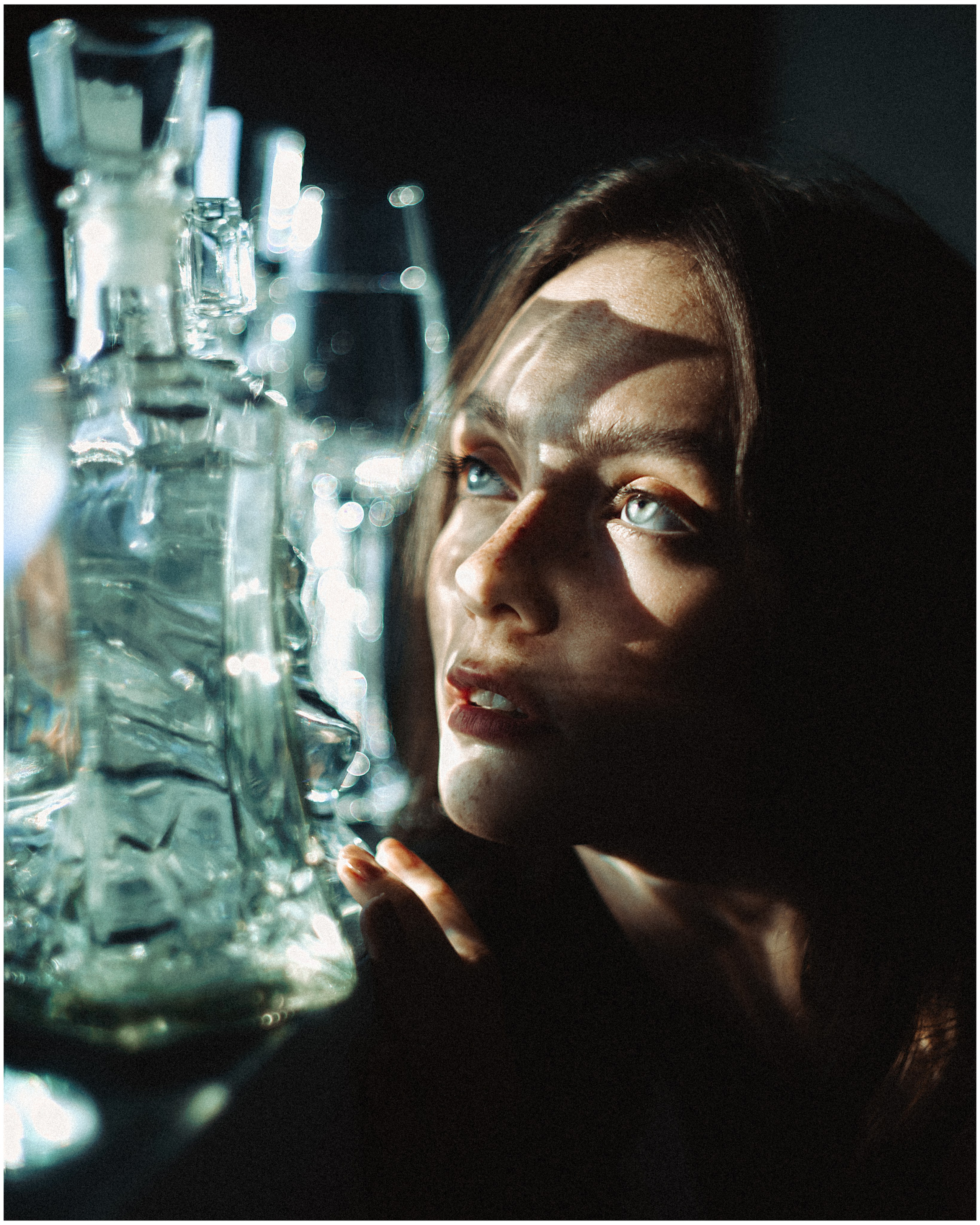 Арт фотосессия с необычной идеей в студии в Москве