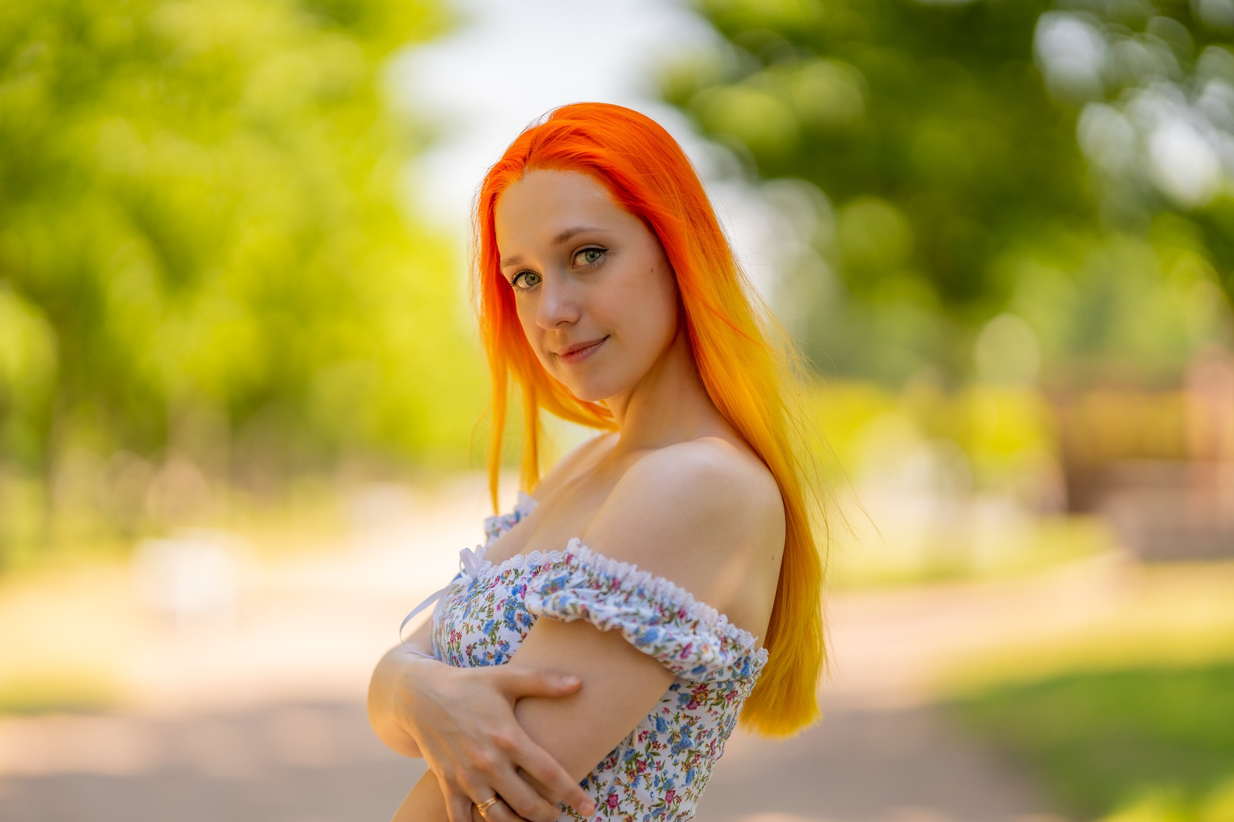 Настя Павлова. Парк. Портретный фотограф в Санкт-Петербурге Александр Быстрицкий