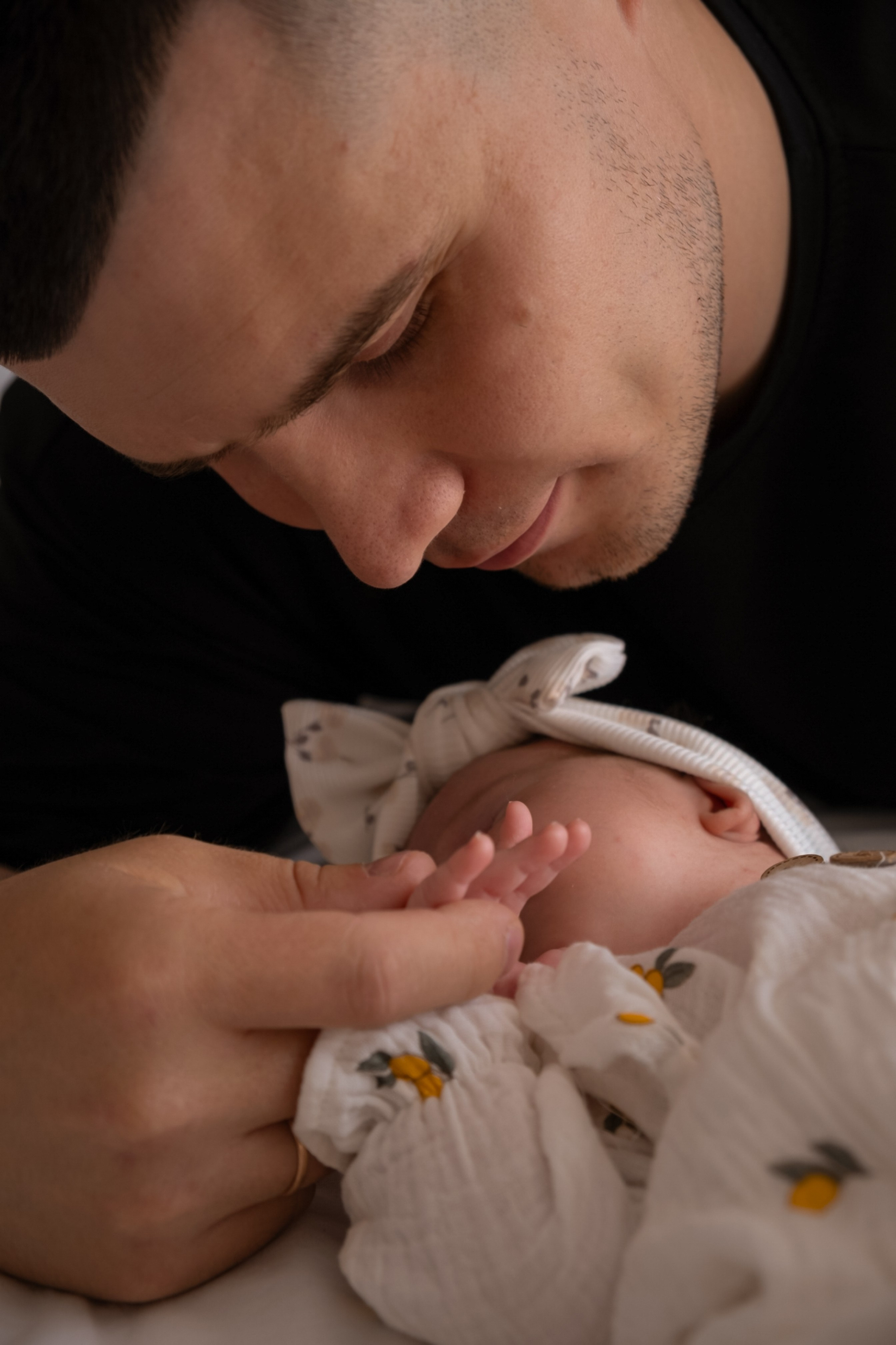 Домашняя с малышом. Фотограф на камеру и мобильная съемка в Казани Лидия