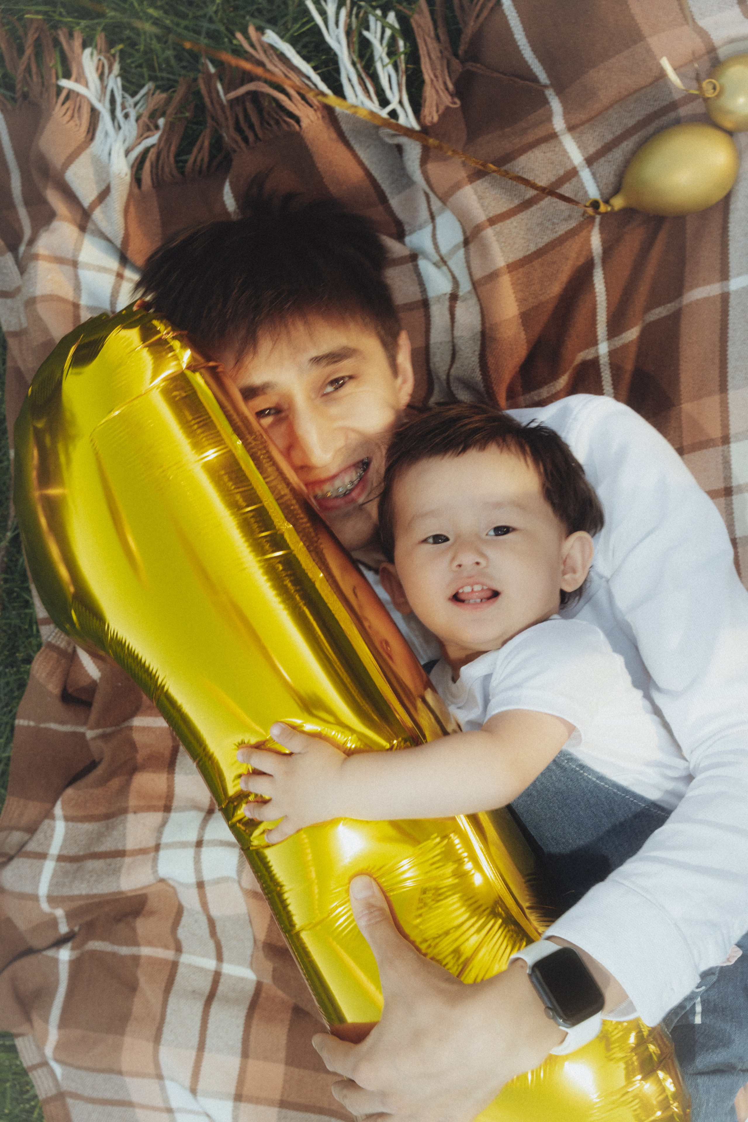 Ailuna is 1 year old