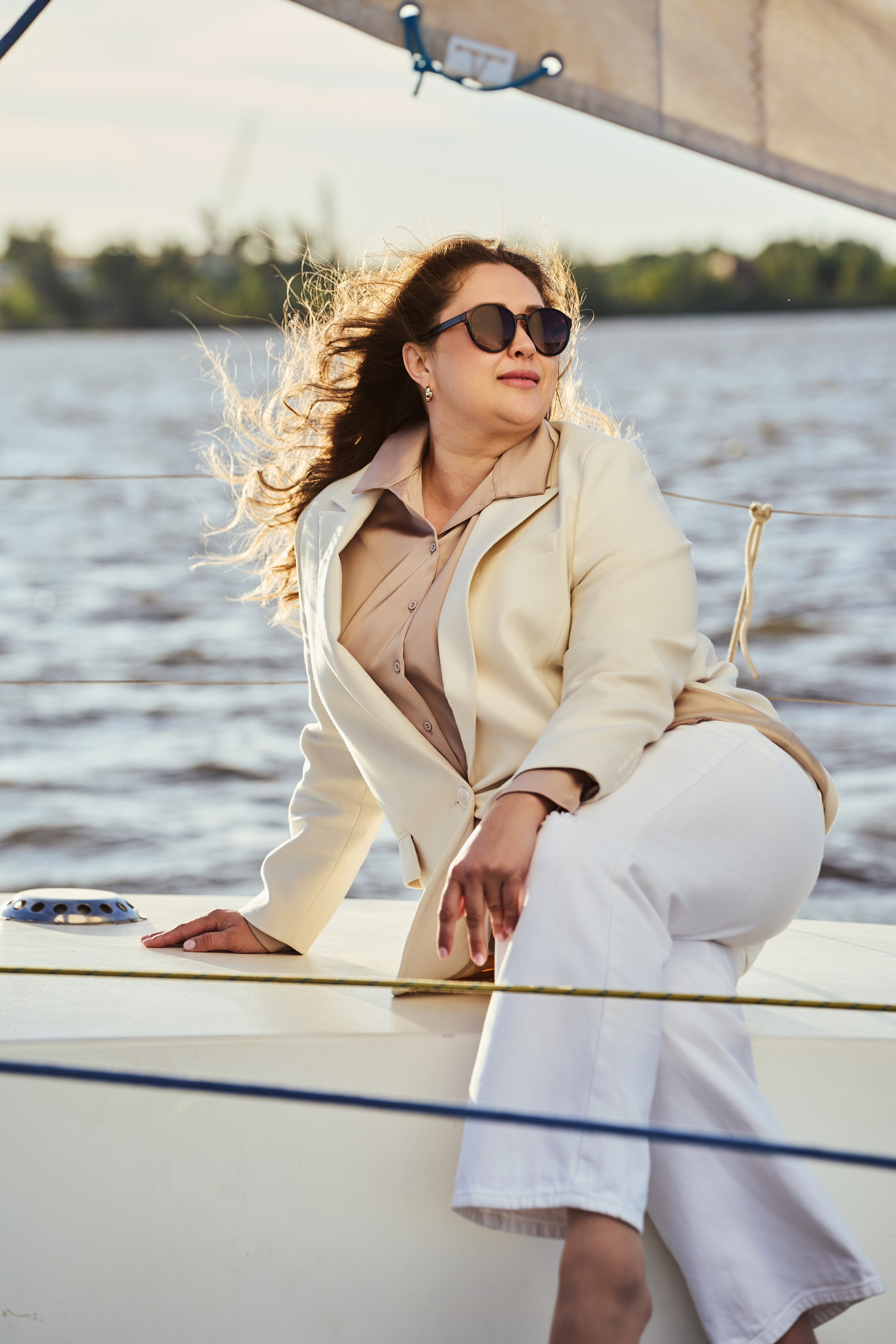 День рождения Анны на яхте. Фотограф Иван Сосновский