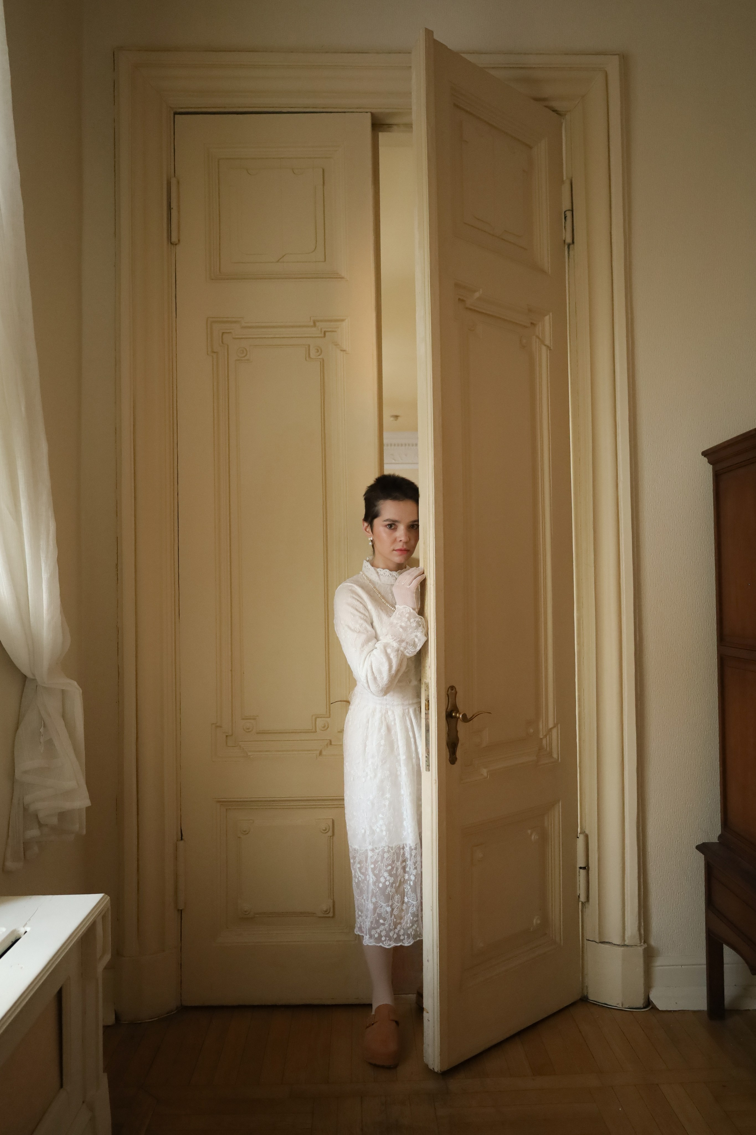 Актриса в особняке. Фотограф Химки Анна Татарских