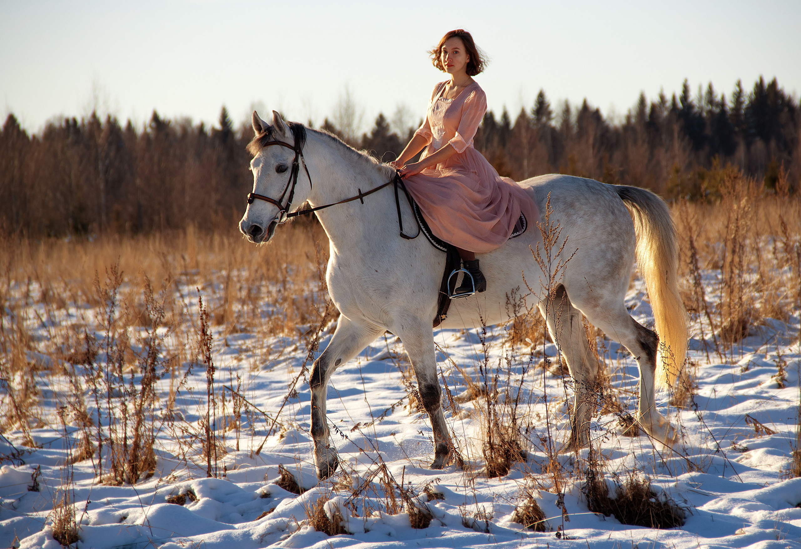 Юная красавица на коне. Фотограф в Москве Юлия Карпова
