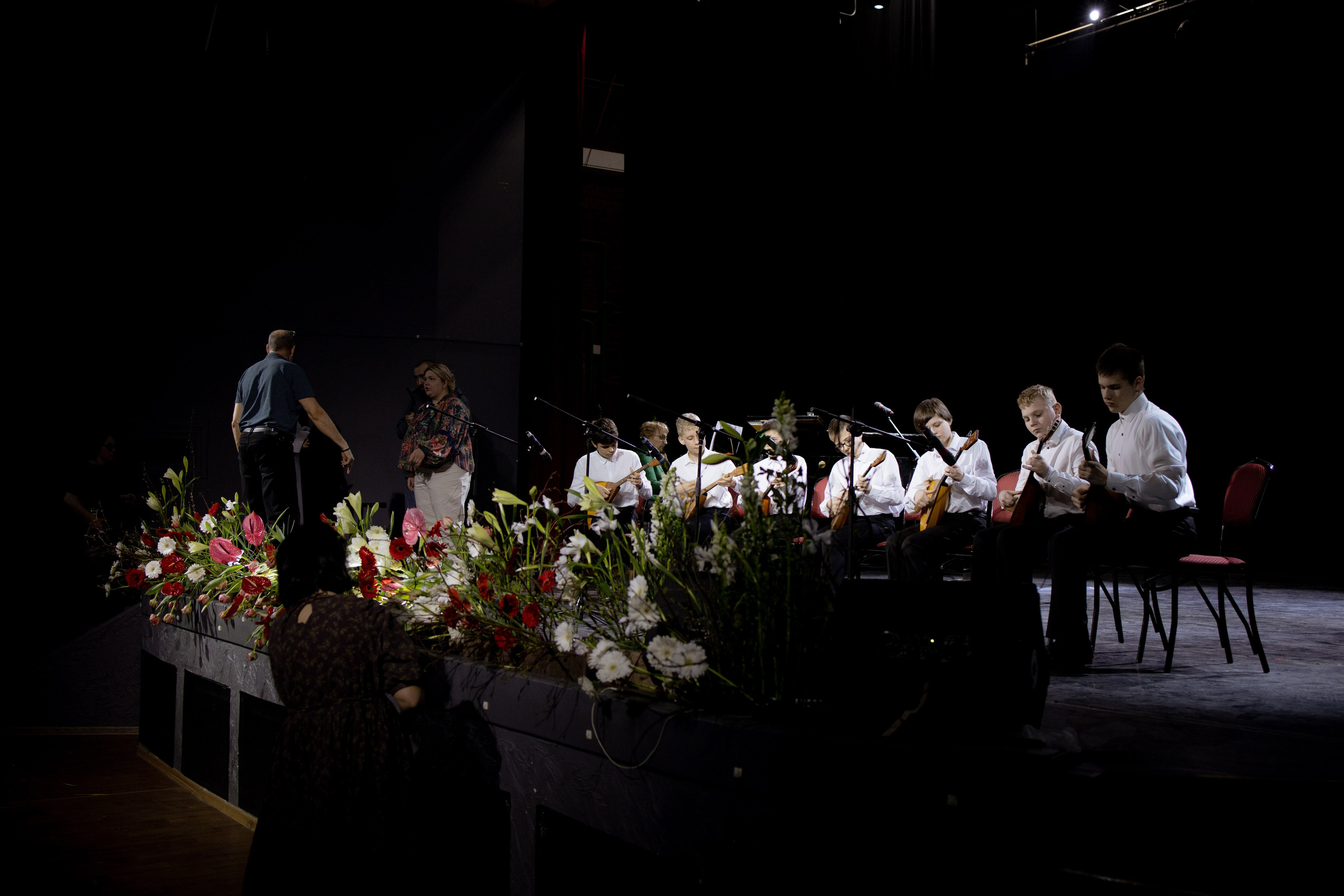 Оформление Отчетного концерта Музыкальной школы Глазунова. Оформление свадеб, декор свадеб Вера Маркова, Москва