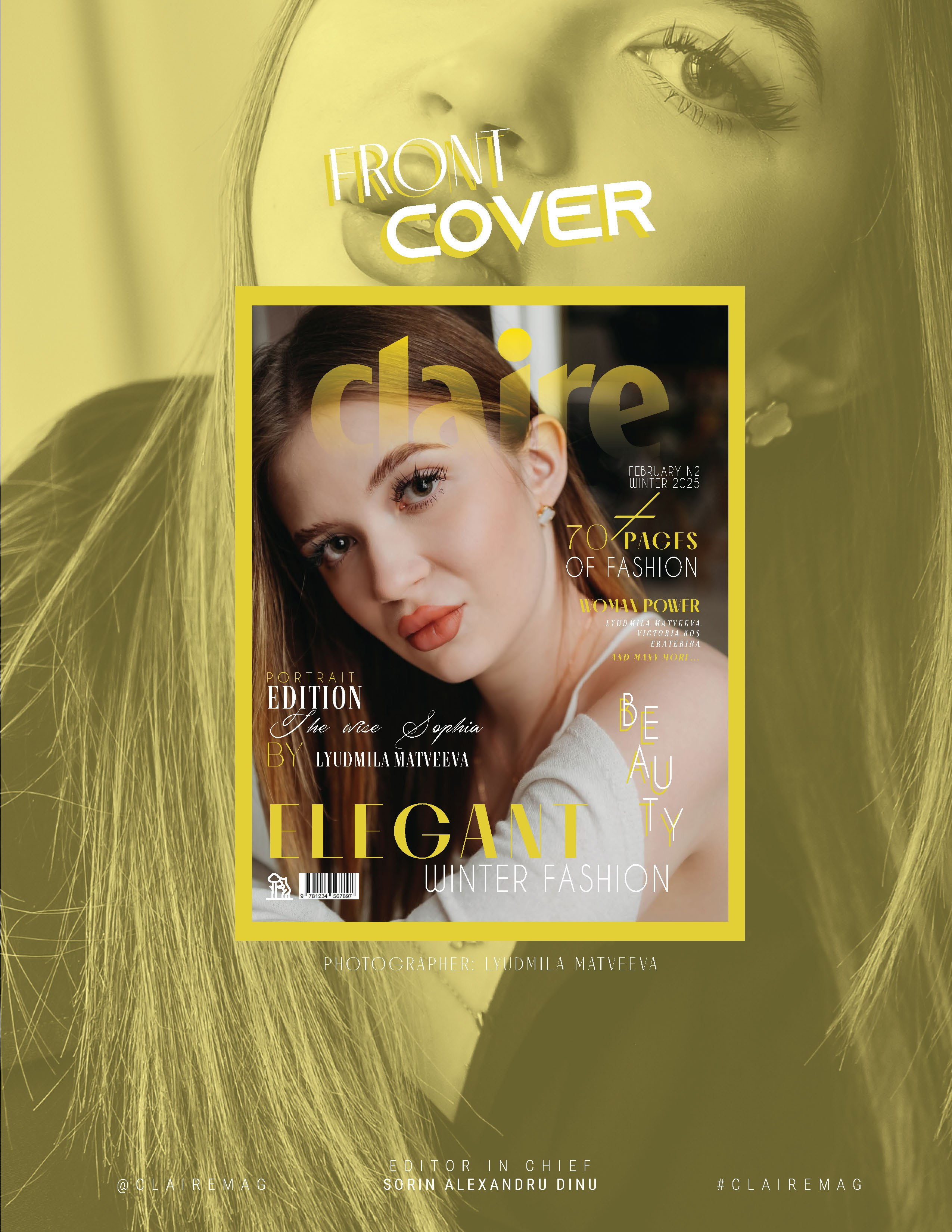CLAIRE Paris, France, FEBRUARY 2025. Фотограф в Москве, МО и России