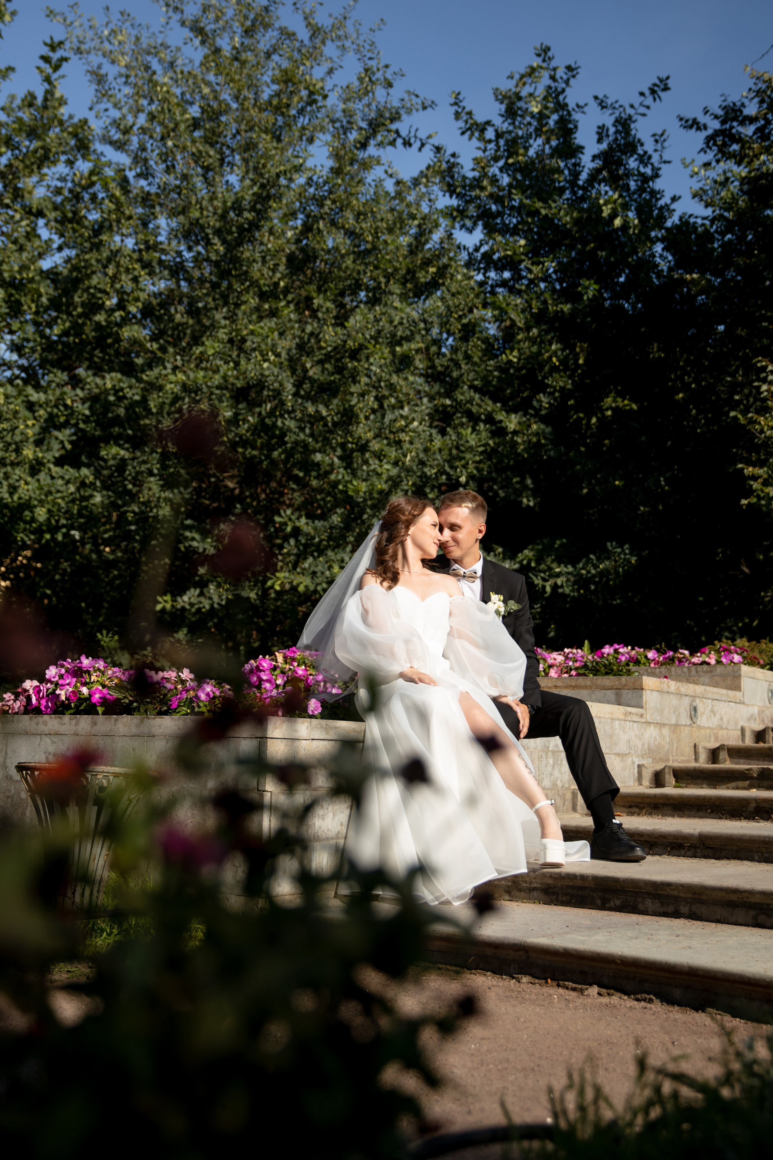 Валерия и Илья / Прогулка на катере. Свадебный и семейный фотограф в Москве Диана Левченко