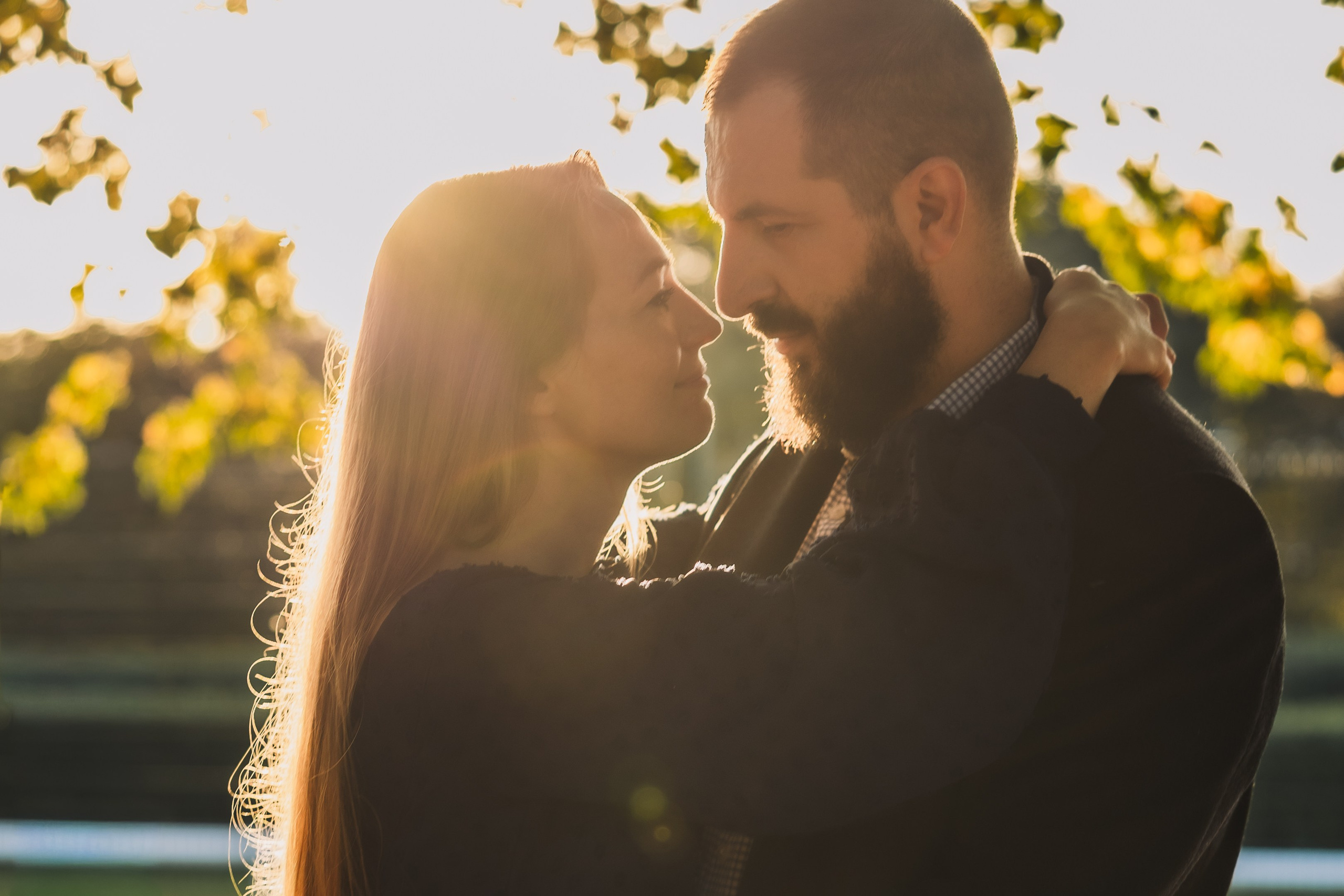 Вечерняя семейная фотосессия в парке. Свадебный и семейный фотограф в Москве Красинская Мария