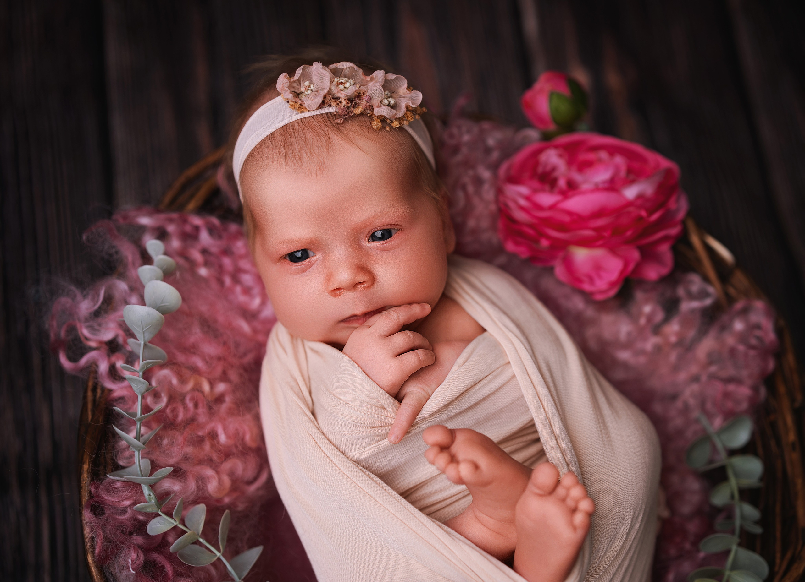 Василиса 14 дней. Фотограф новорожденных в Нижнем Новгороде Сергеева Оксана