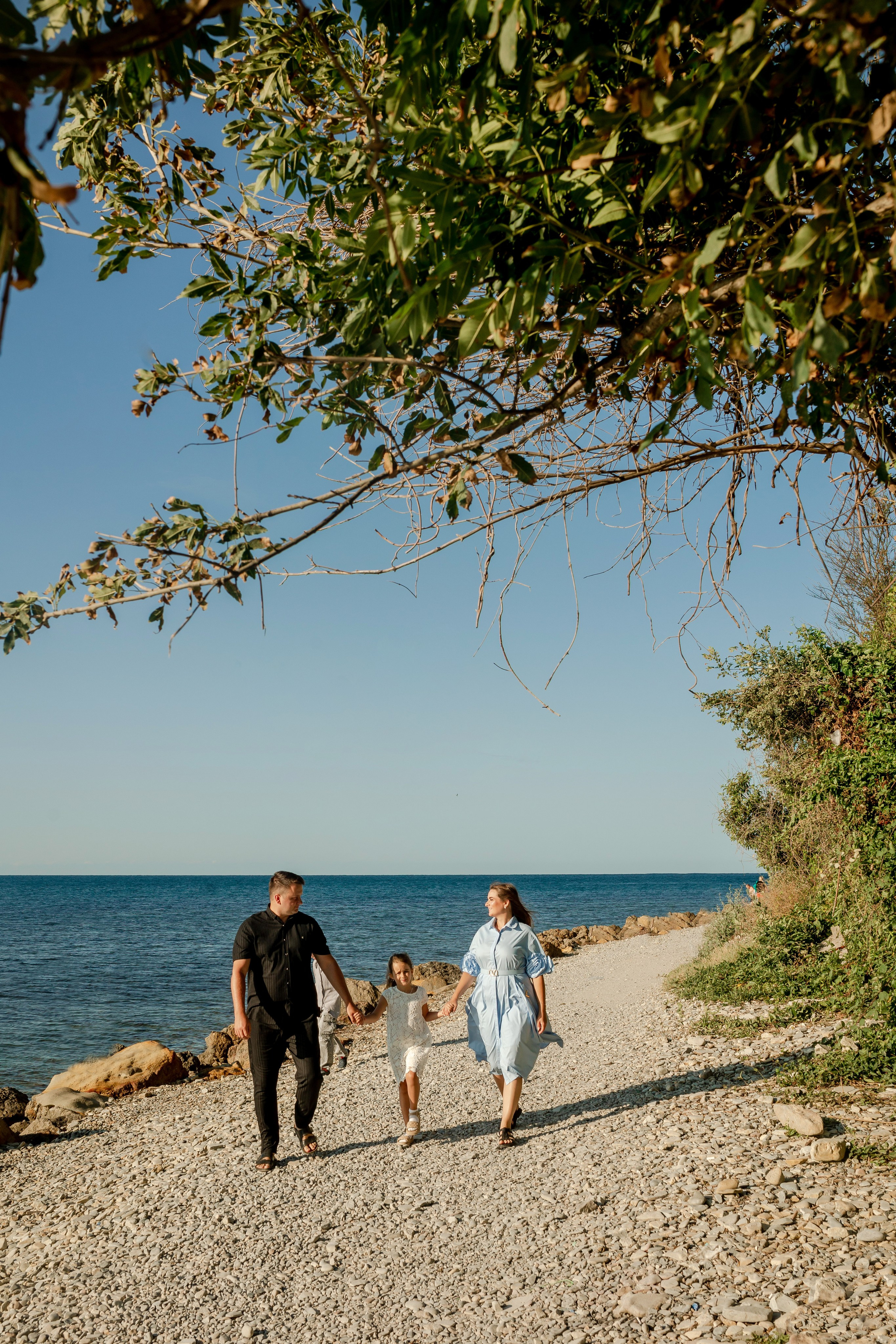 Екатерина и Дмитрий и Диана. Фотограф в Геленджике, Архипо-Осиповке, Абрау-Дюрсо, Кринице Виктория