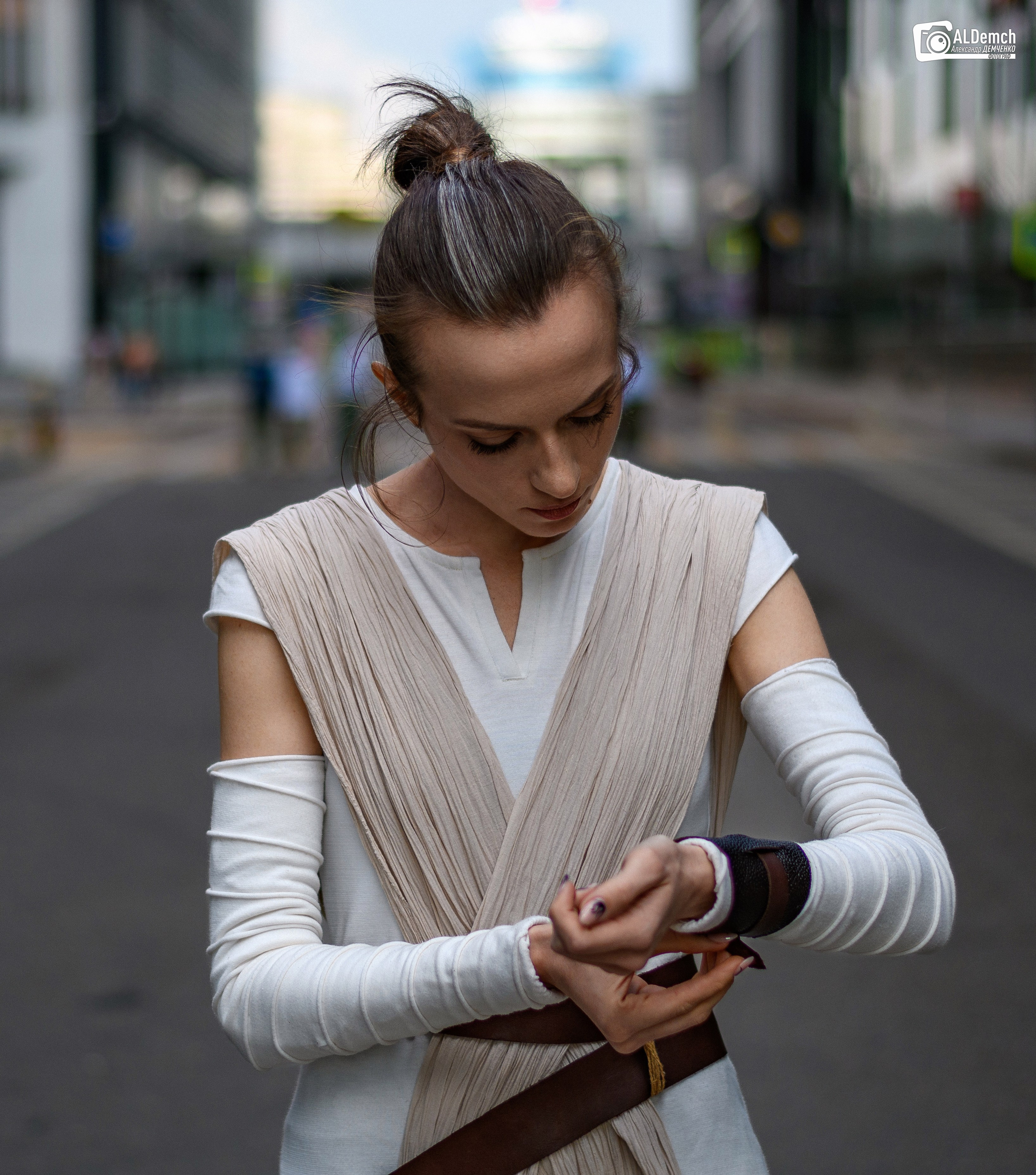 Рей косплей фотосессия по звёздным войнам в Москве