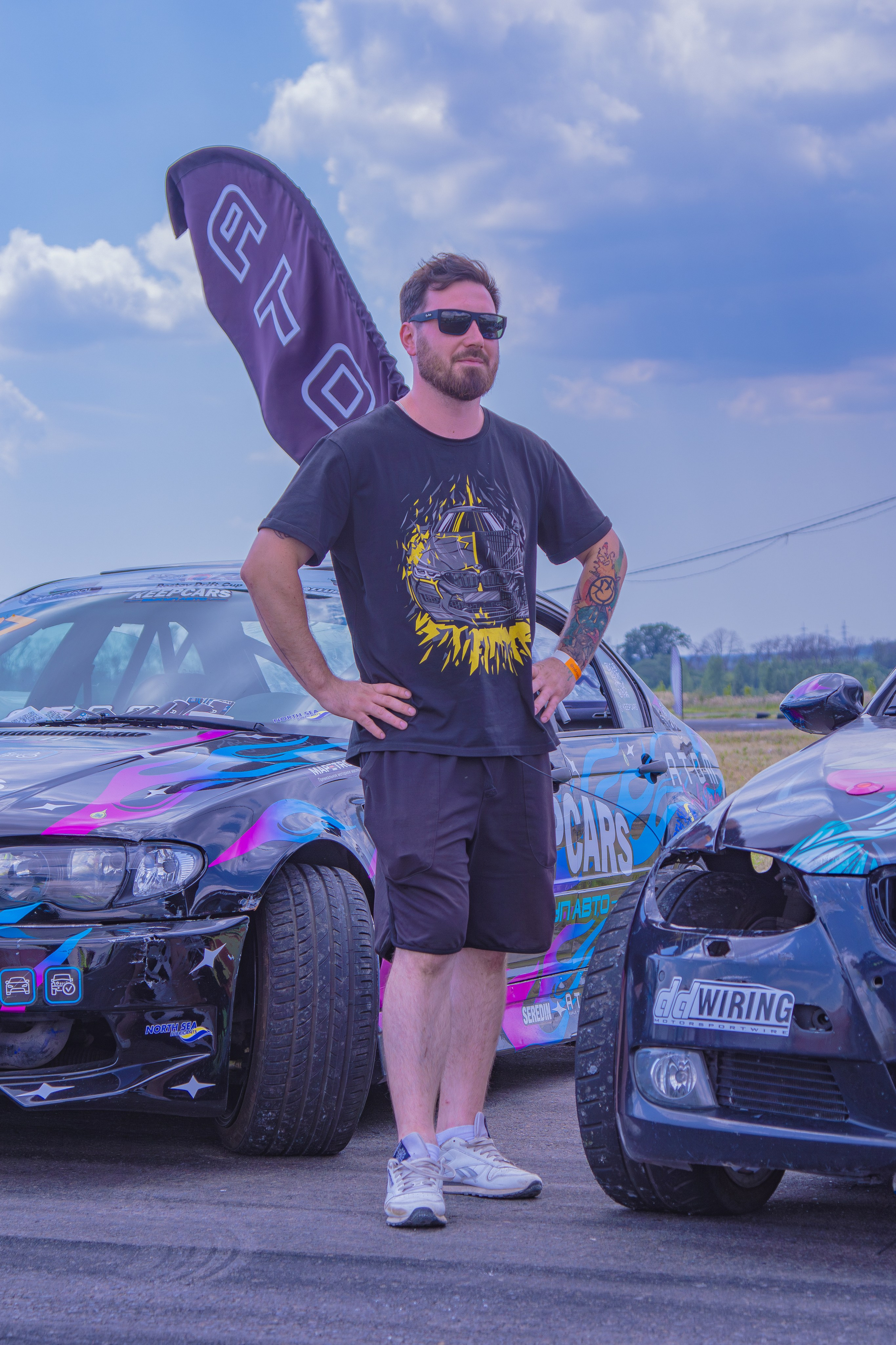 Фотосъёмка профессионального дрифта в Ростов-на-Дону. Портретный фотограф в Ростове-на-Дону Антон Казарин