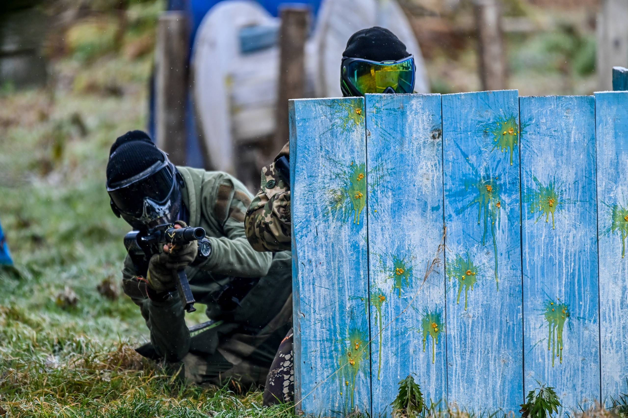 Пейнтбол. Фоторепортажи Сахалина