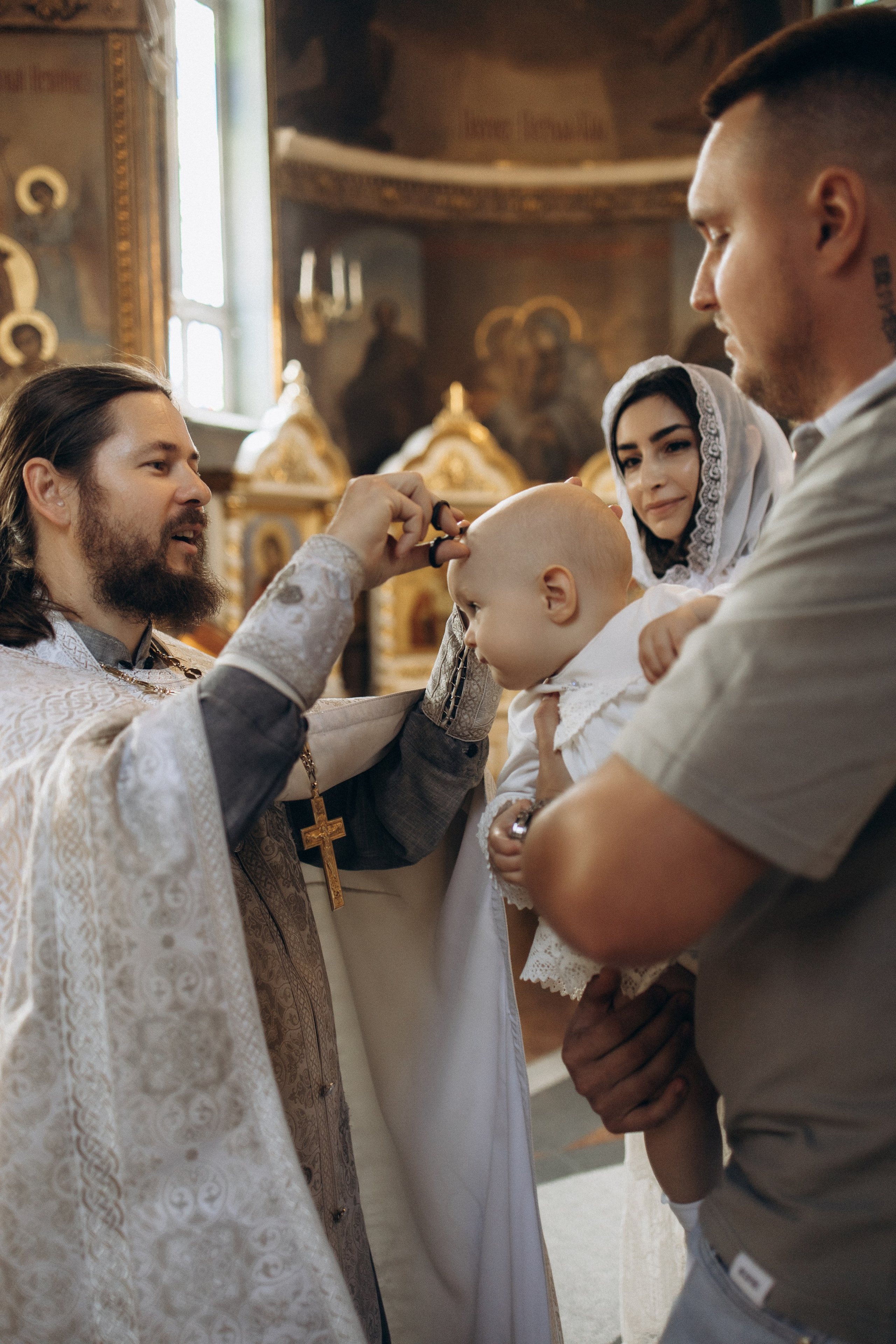 Крещение Арины. Самый теплый фотограф в Краснодаре Рябоконь Ксения