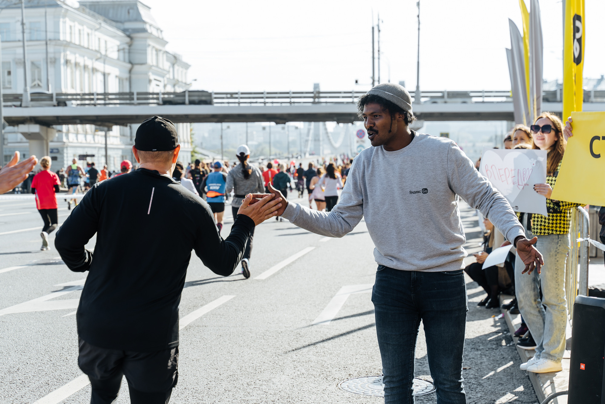 Yandex GO (съемка для Московского Марафона). Репортажный и свадебный фотограф в Москве