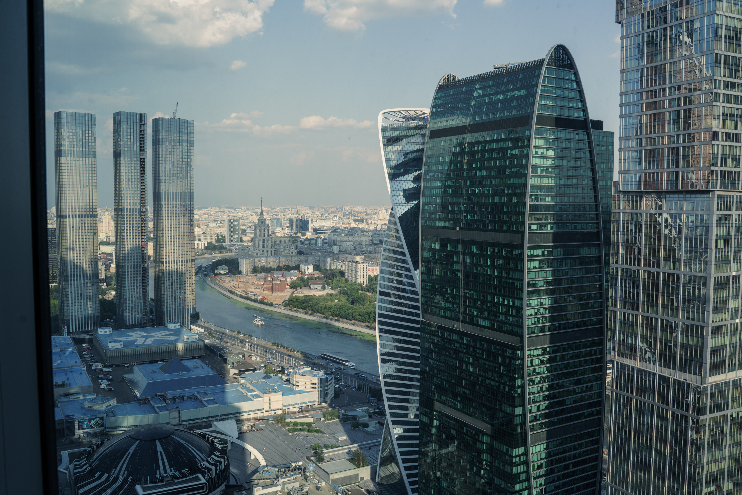 Офис ВТБ банка в Москва Сити. Репортажный и свадебный фотограф в Москве