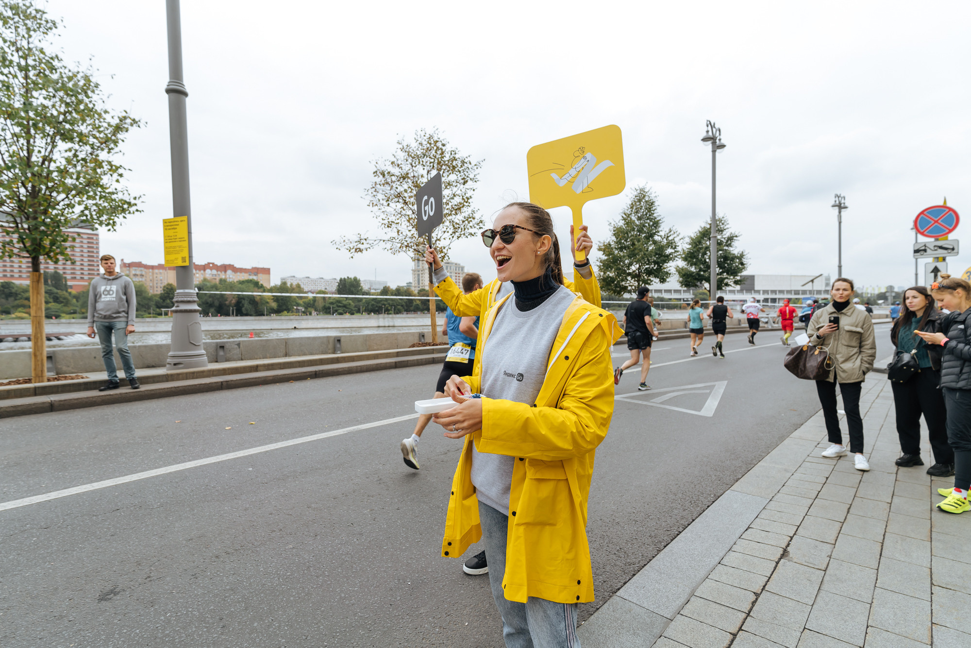 Yandex GO (съемка для Московского Марафона). Репортажный и свадебный фотограф в Москве