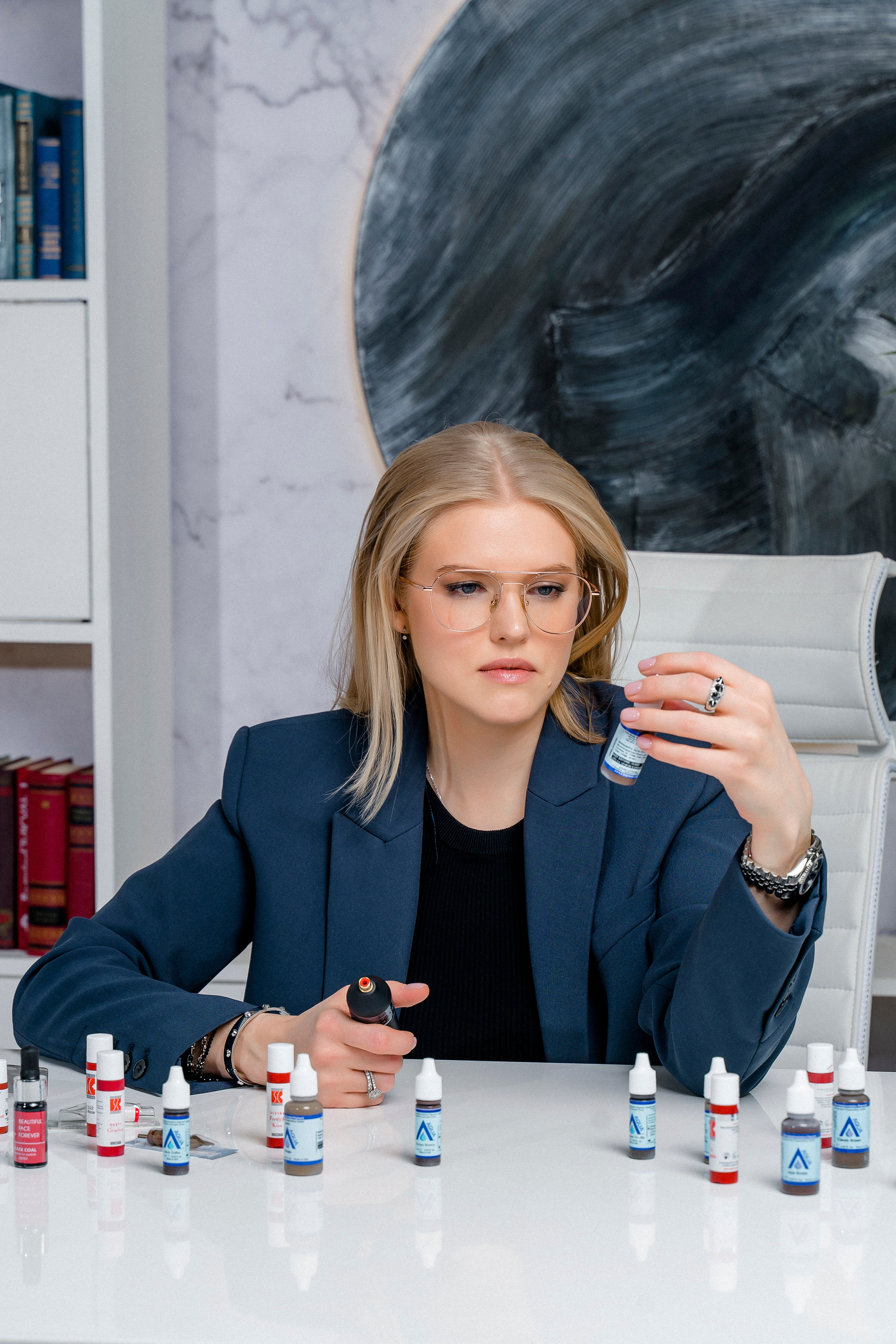 Бизнес-портрет для мастера татуажа. Репортажный и свадебный фотограф в Москве