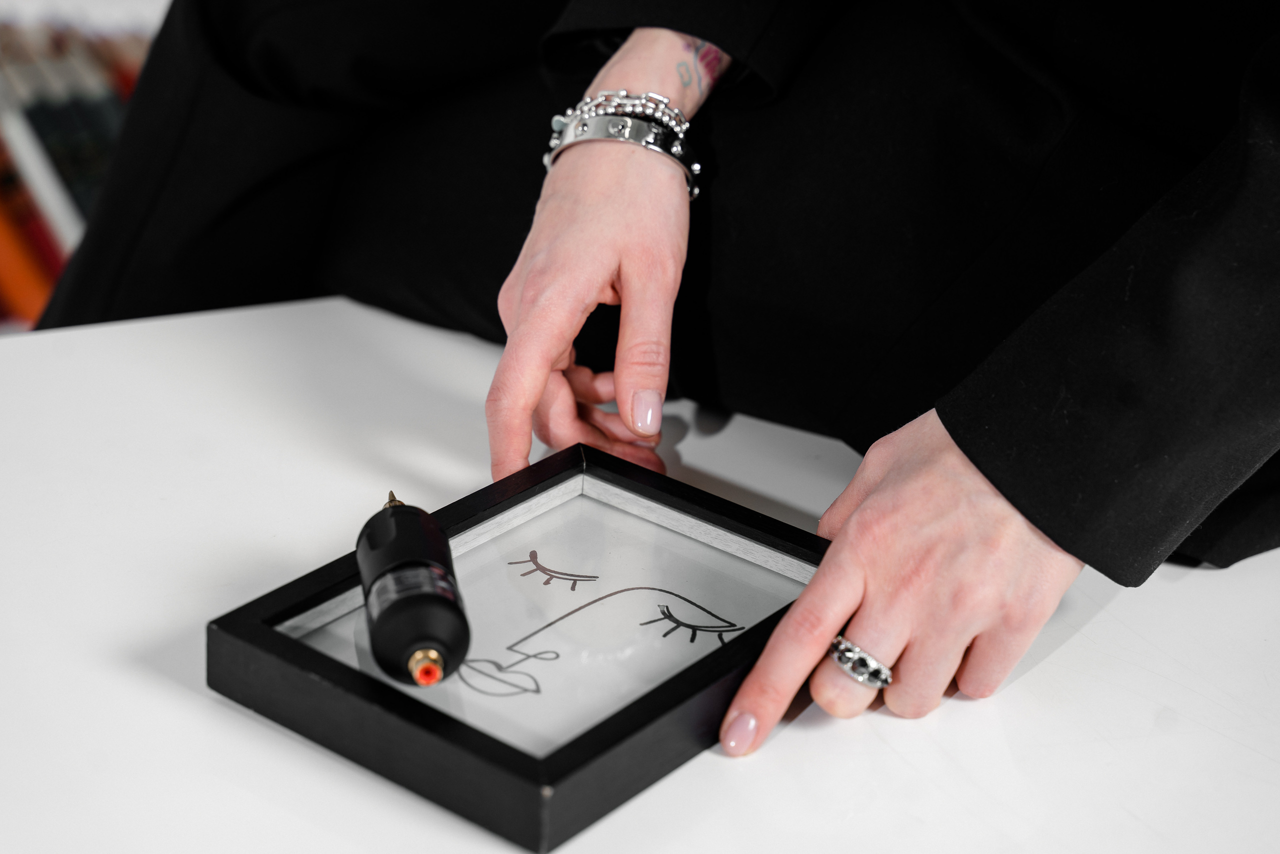 Бизнес-портрет для мастера татуажа. Репортажный и свадебный фотограф в Москве