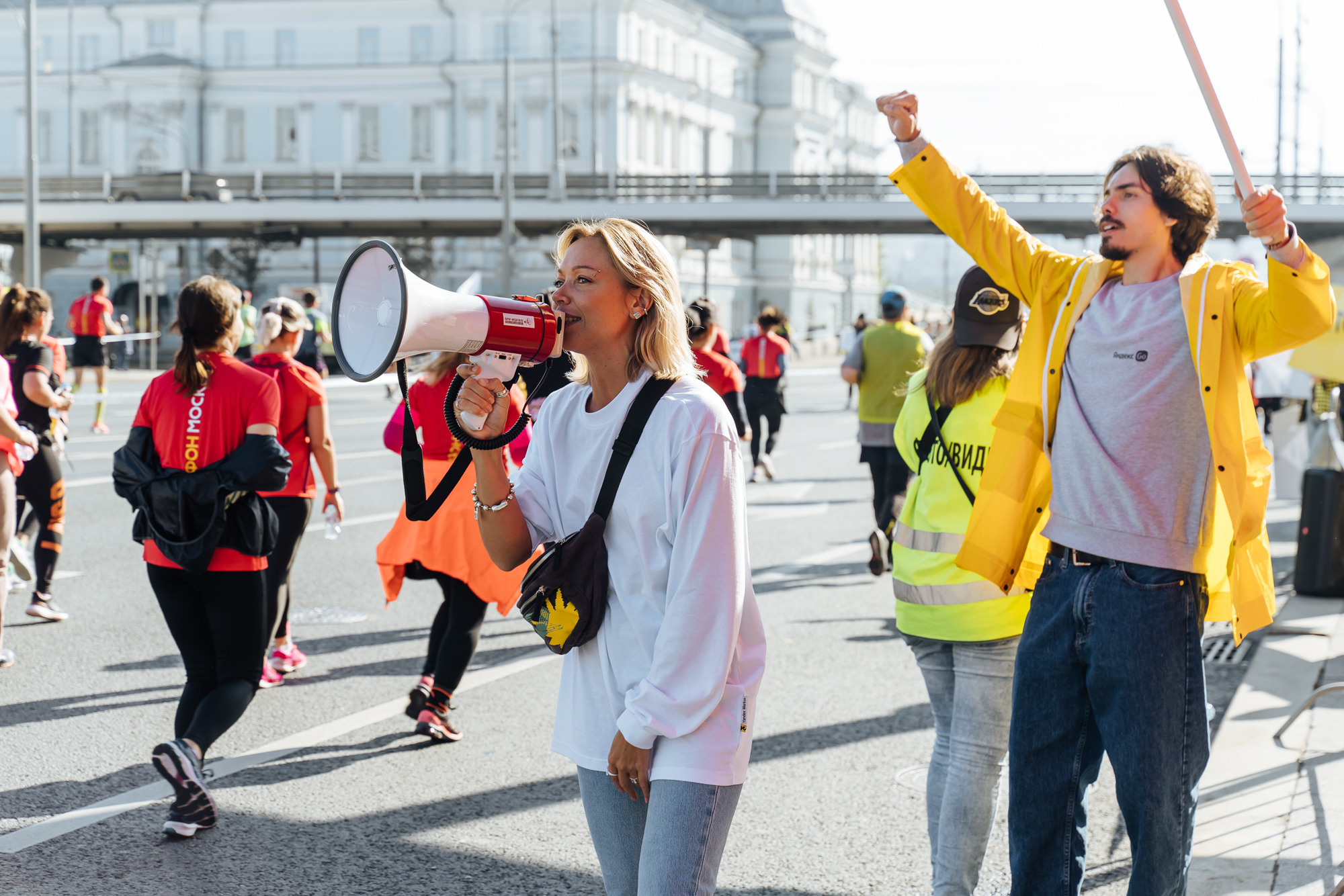 Yandex GO (съемка для Московского Марафона). Репортажный и свадебный фотограф в Москве