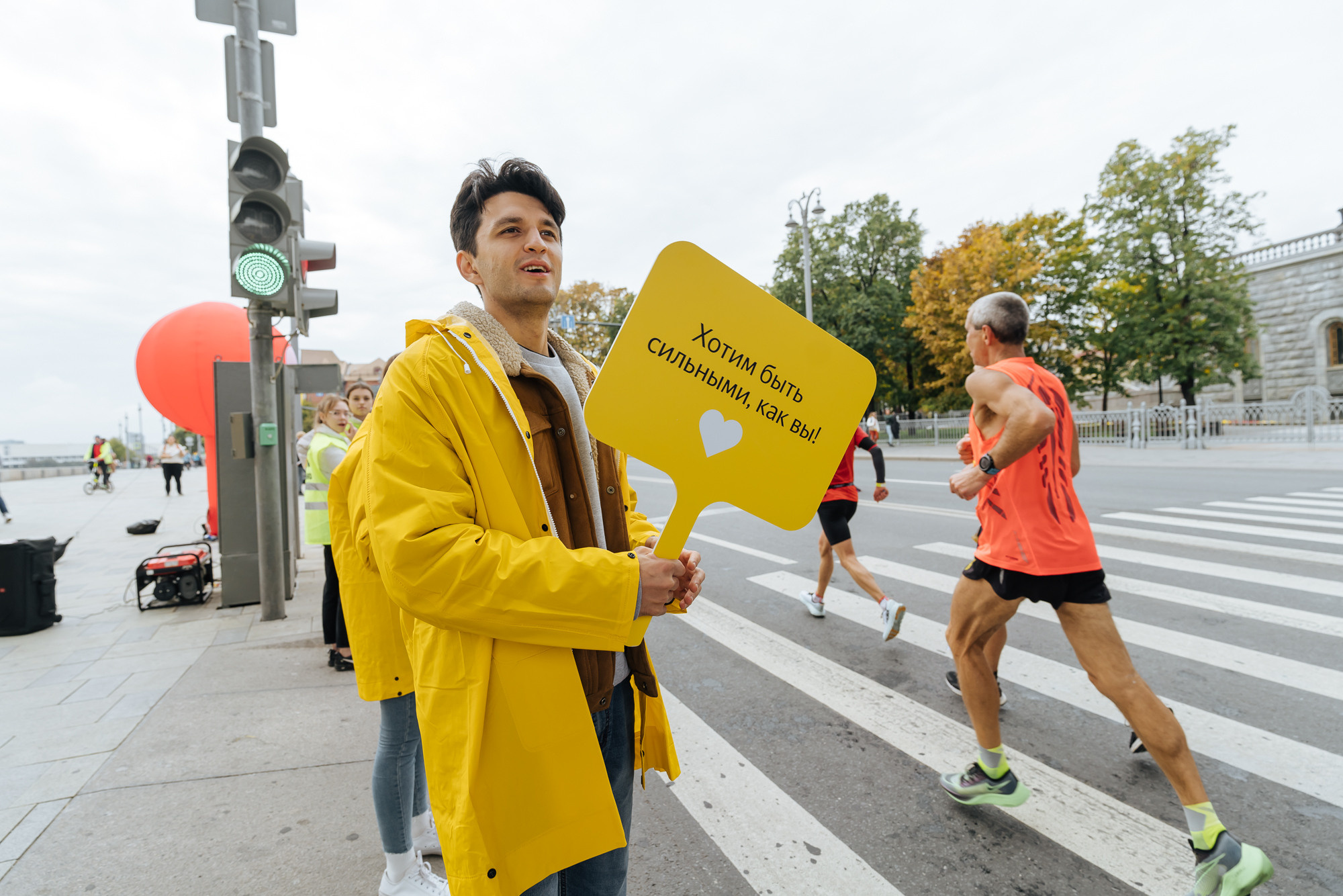 Yandex GO (съемка для Московского Марафона). Репортажный и свадебный фотограф в Москве