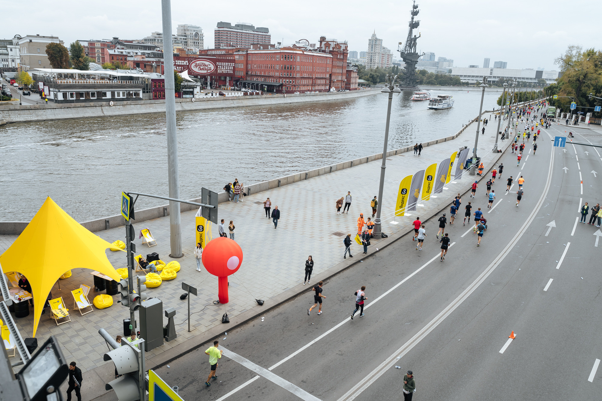 Yandex GO (съемка для Московского Марафона). Репортажный и свадебный фотограф в Москве