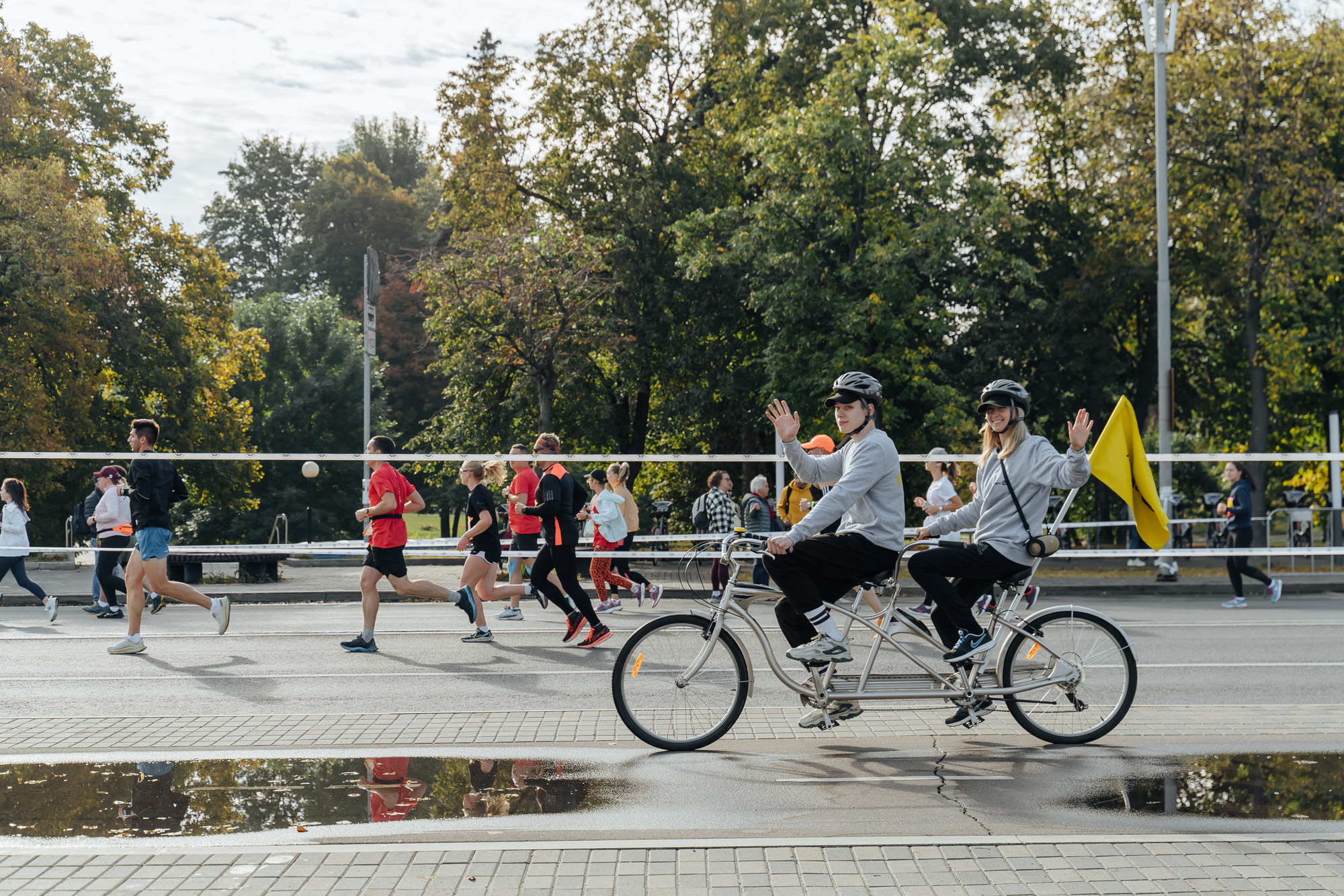 Yandex GO (съемка для Московского Марафона). Репортажный и свадебный фотограф в Москве
