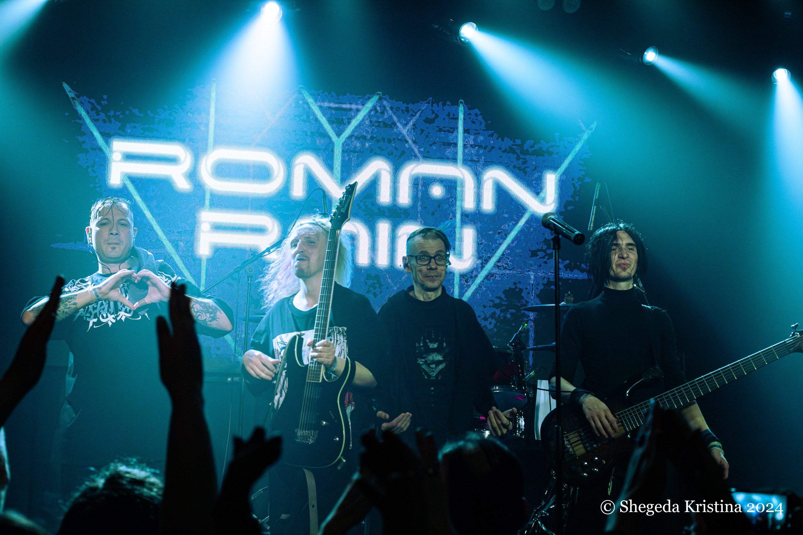Roman Rain, концерт в клубе Serdce, Питер