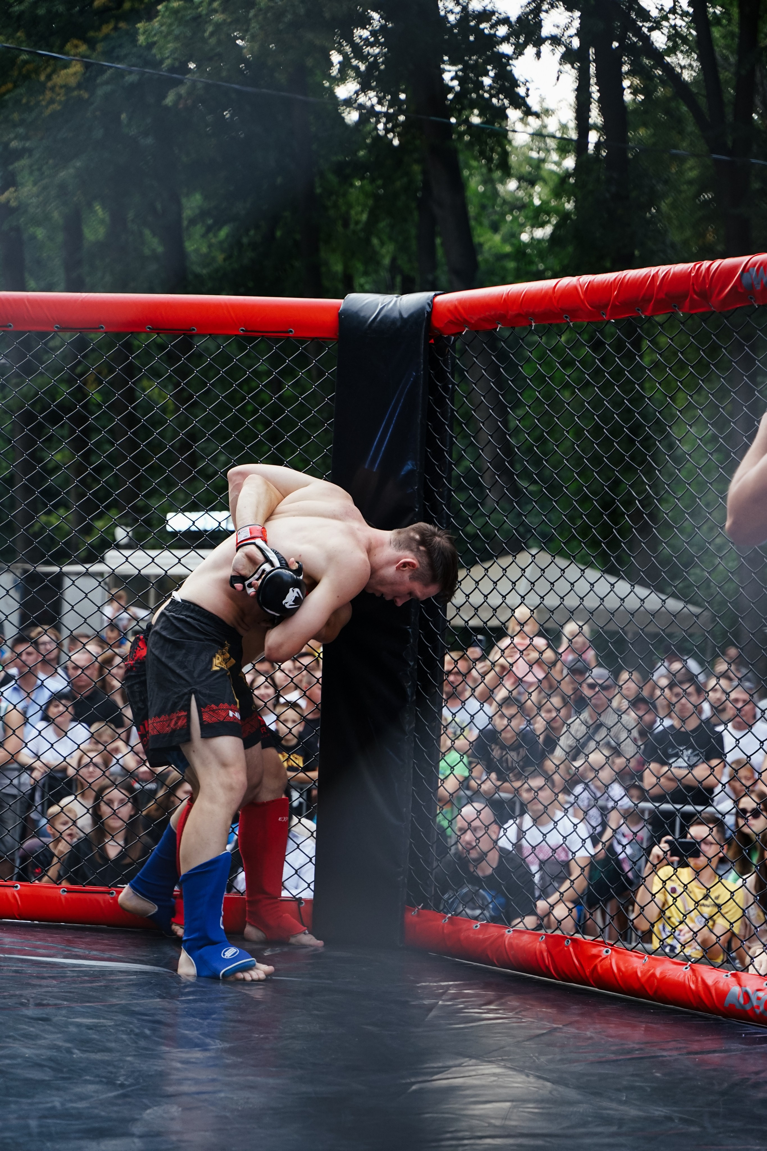 Вечер боев в ЦПКиО. Фотограф Надежда Погребняк | Рязань | Москва