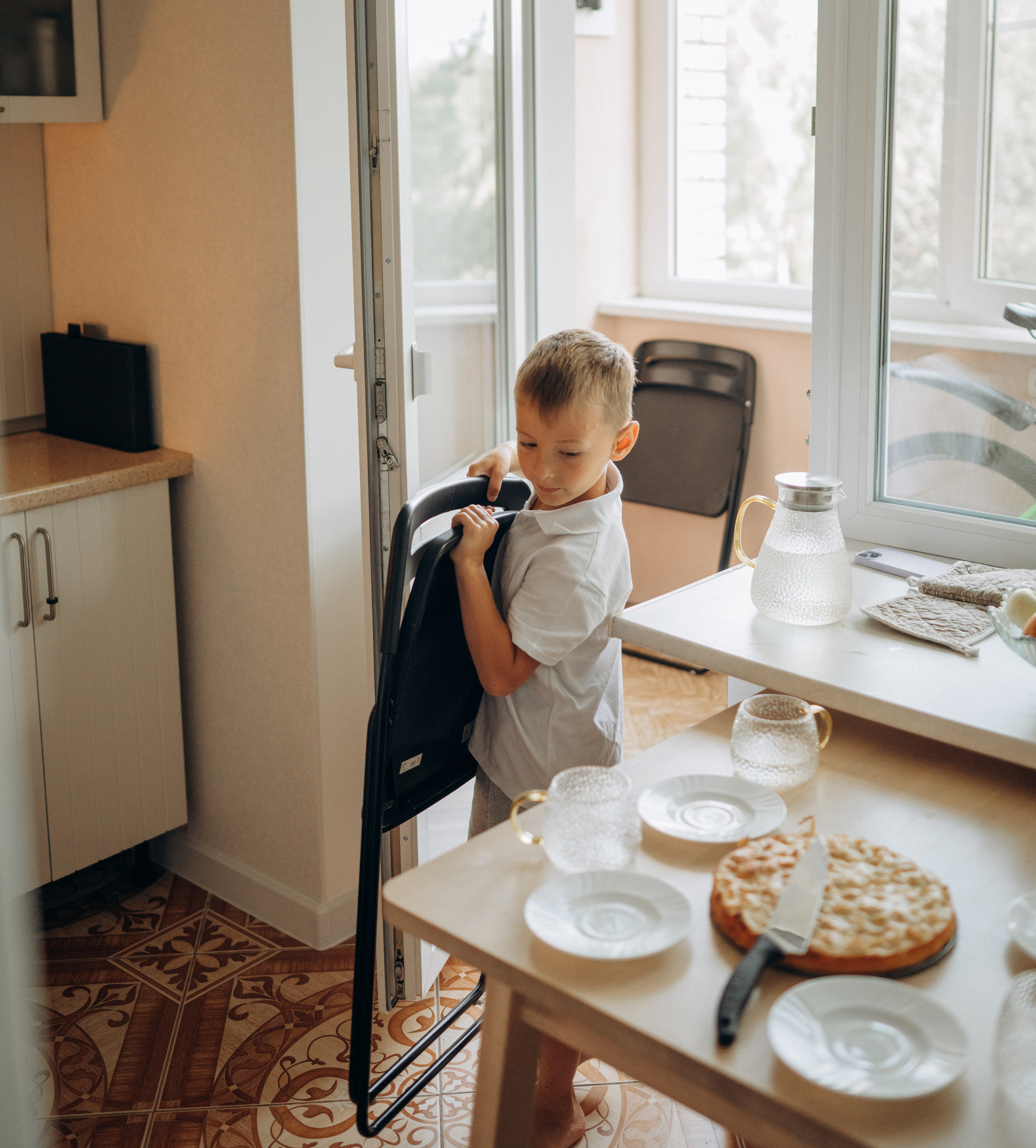 Печем пирог. Семейный и женский фотограф Вероника Никкор
