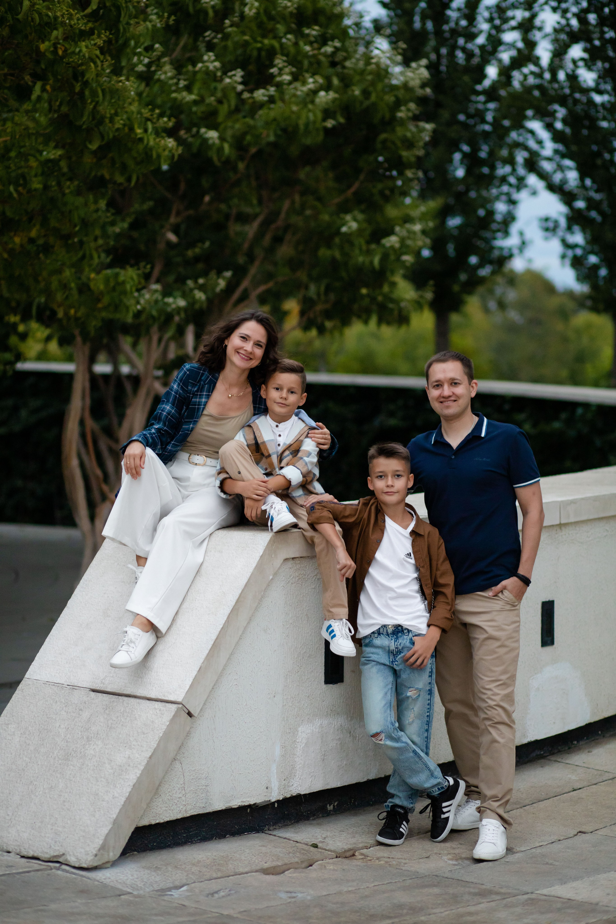 Фотосессия большой семьи в Краснодаре. Семейный и свадебный фотограф в Краснодаре. Кристина Ендальцева