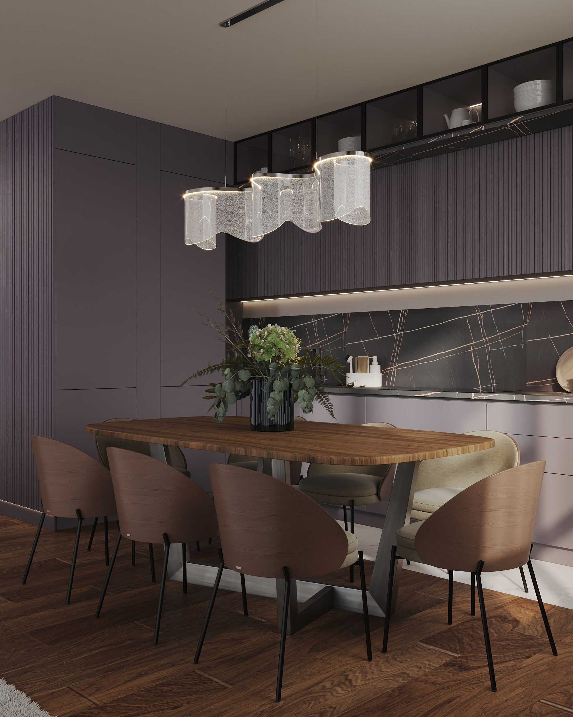 4-х комнатная квартира в Москве. Интерьерный 3Д Визуализатор Маргарита Оберемко