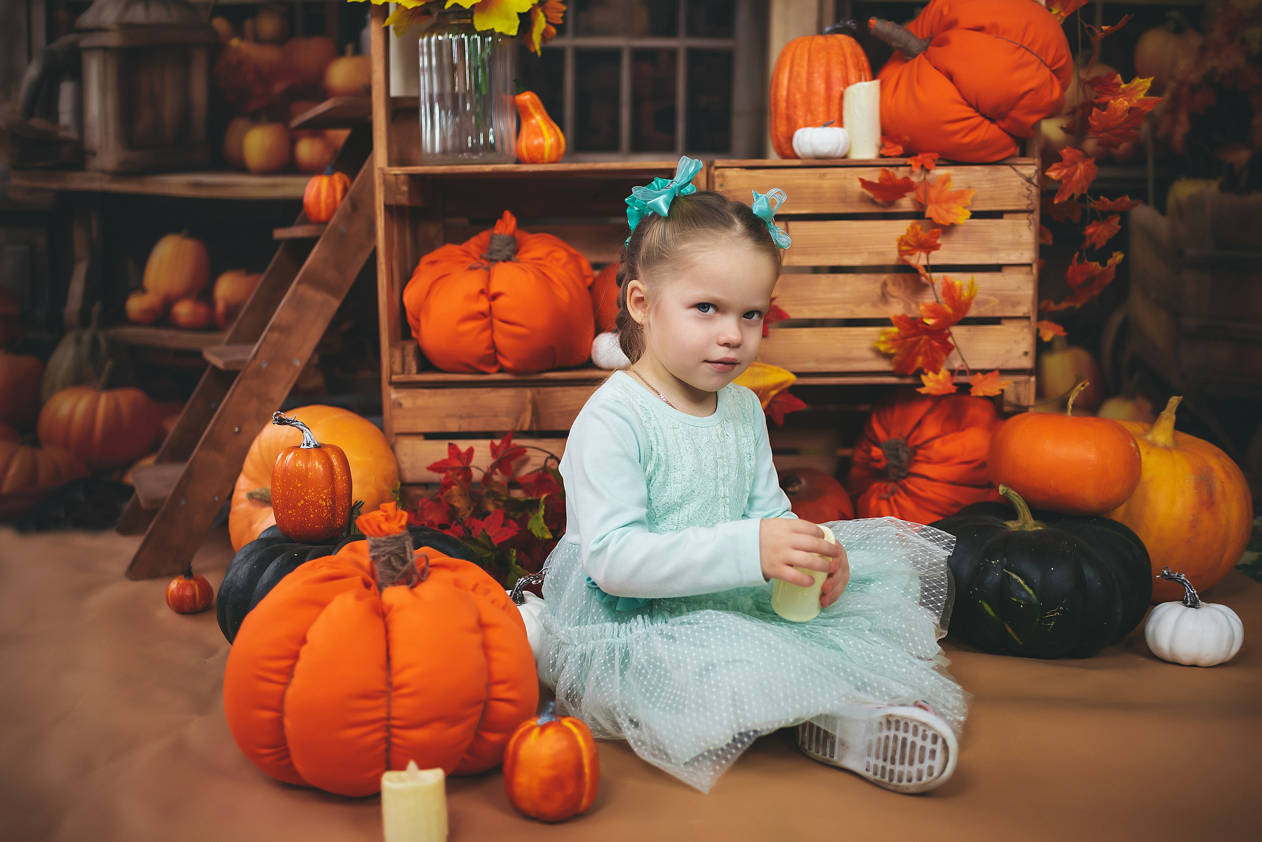 ПРОЕКТ осенний «Тыковки». Семейный и детский фотограф в Тейково