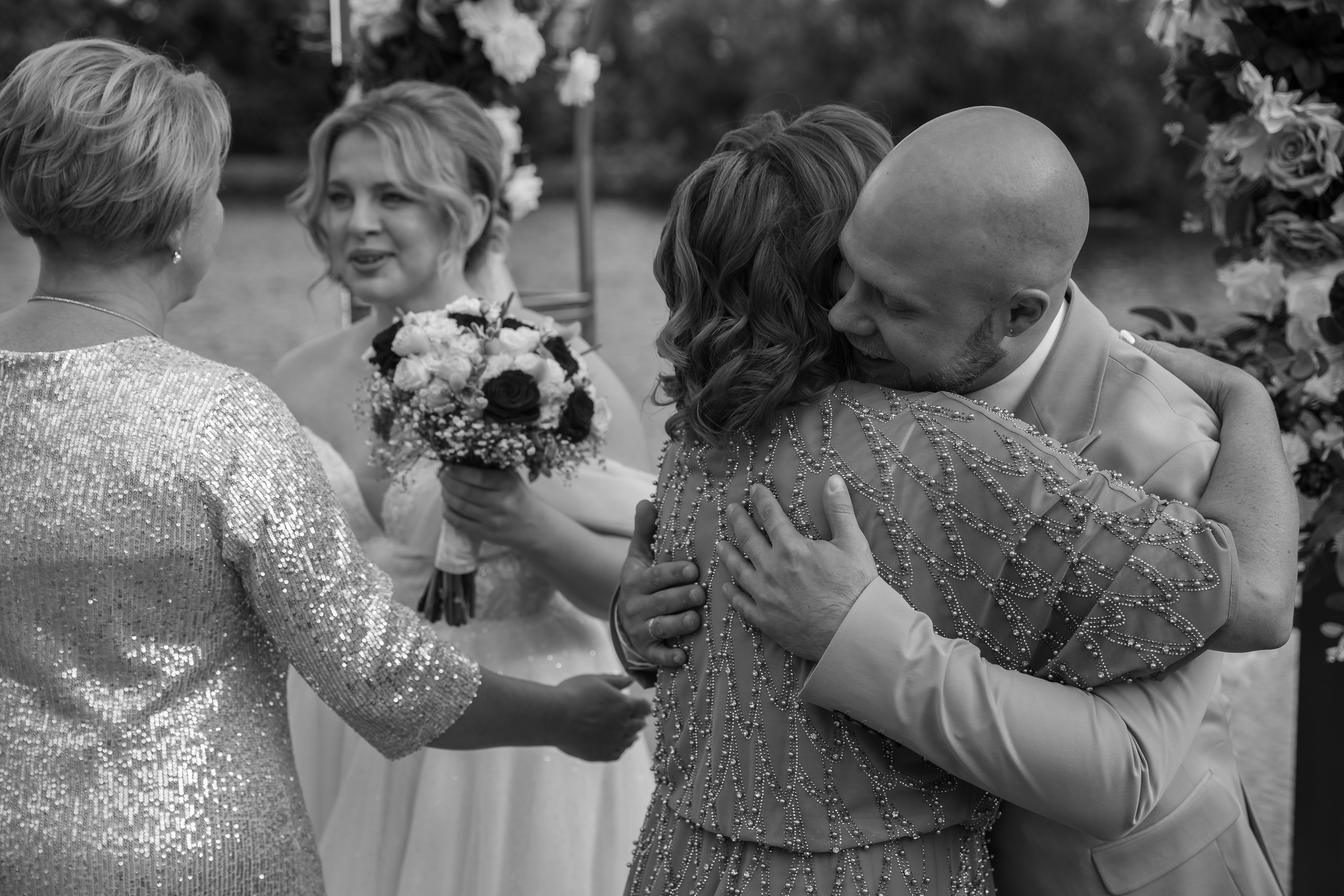 Выездная церемония брака Теплица Парк, поздравления